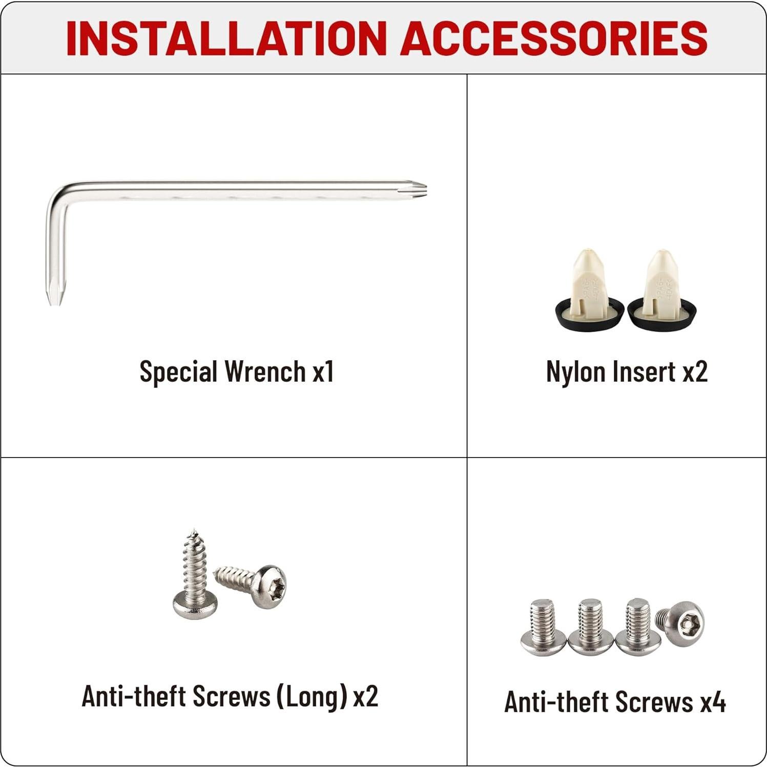 Marco de Placa de Matrícula Trasera RED WOLF para BMW y Mini Cooper