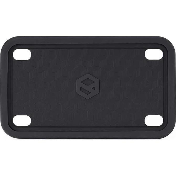 Marco de Placa de Silicona Rightcar Solutions para Motocicleta Negro