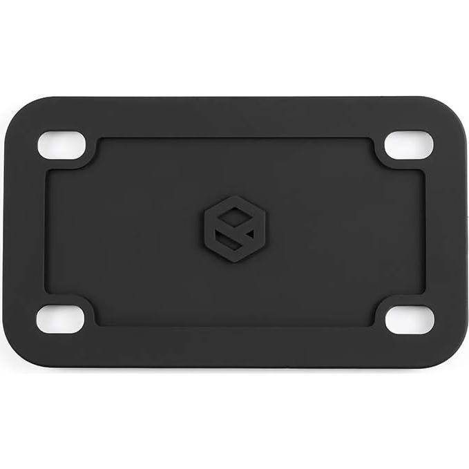 Marco de Placa de Silicona Rightcar Solutions para Motocicleta Negro