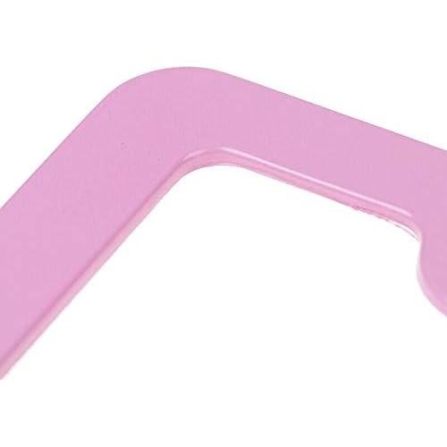 Marco de Placa de Licencia Rosa XLSFPY Universal 31x16cm