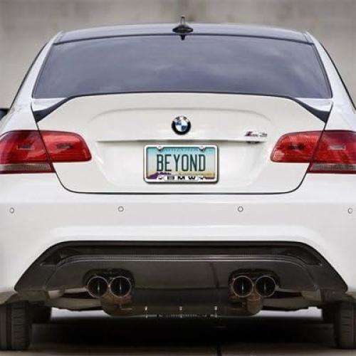 Marco de Placa de Licencia BMW 82-12-0-010-395 - Genuino OEM