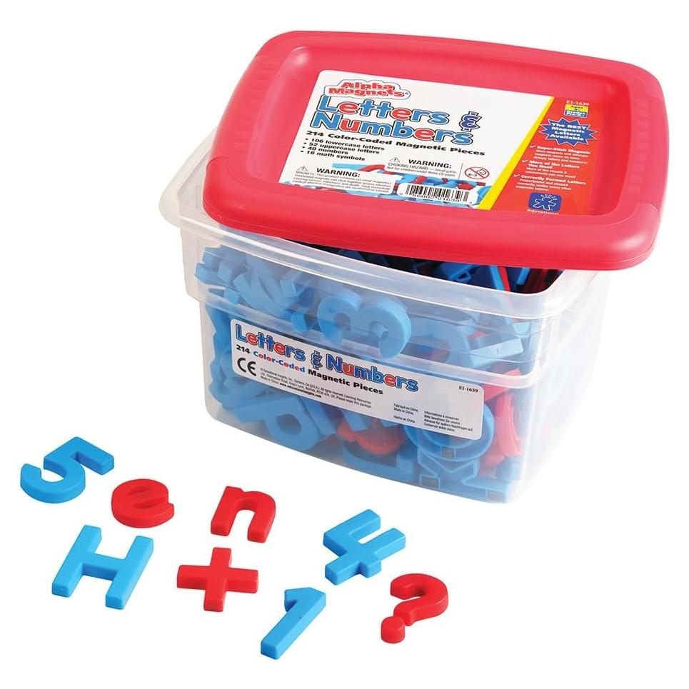 Conjunto Magnético de Letras y Números 214 Piezas Educational Insights
