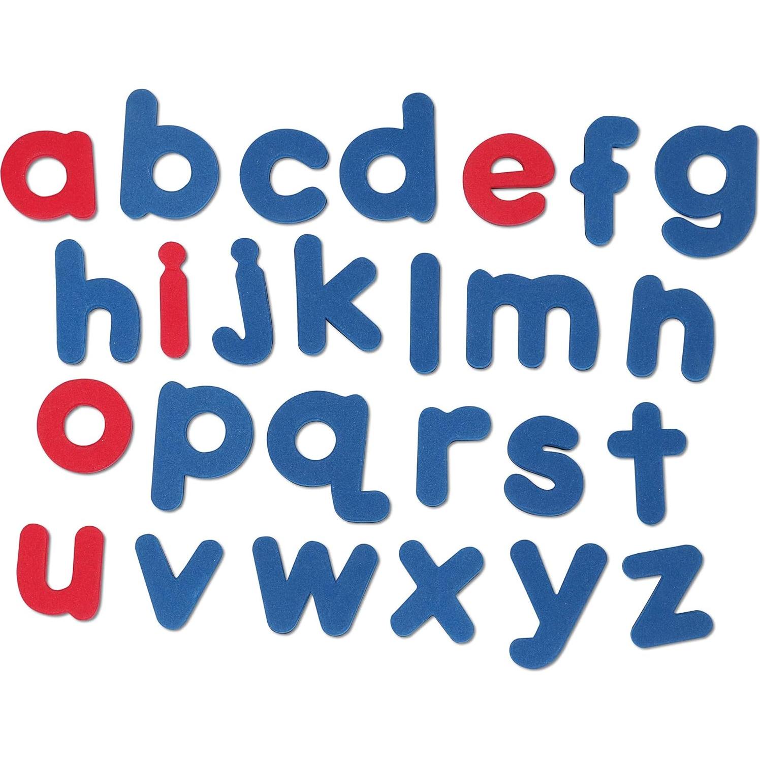 Letras Magnéticas de Aprendizaje Recursos de Aprendizaje 104 pcs