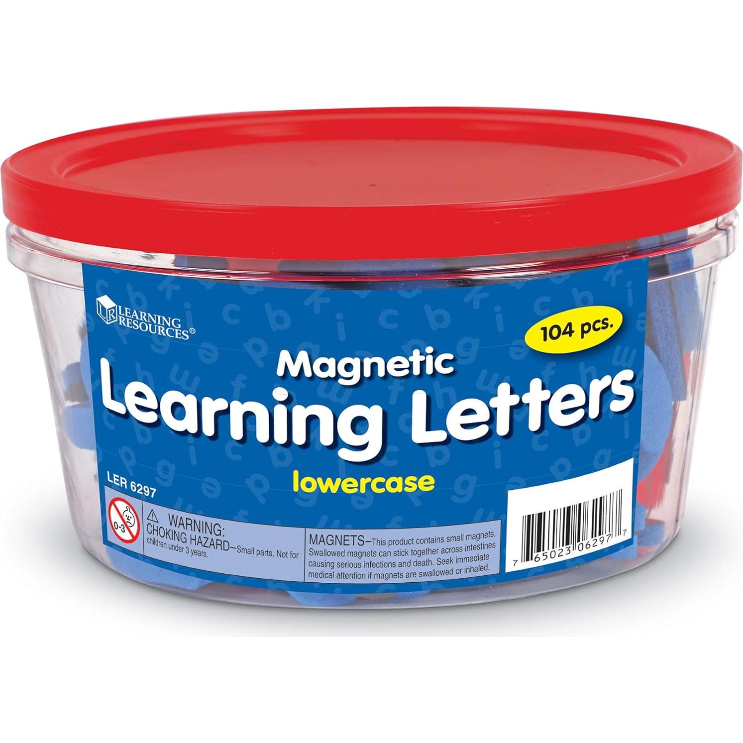 Letras Magnéticas de Aprendizaje Recursos de Aprendizaje 104 pcs