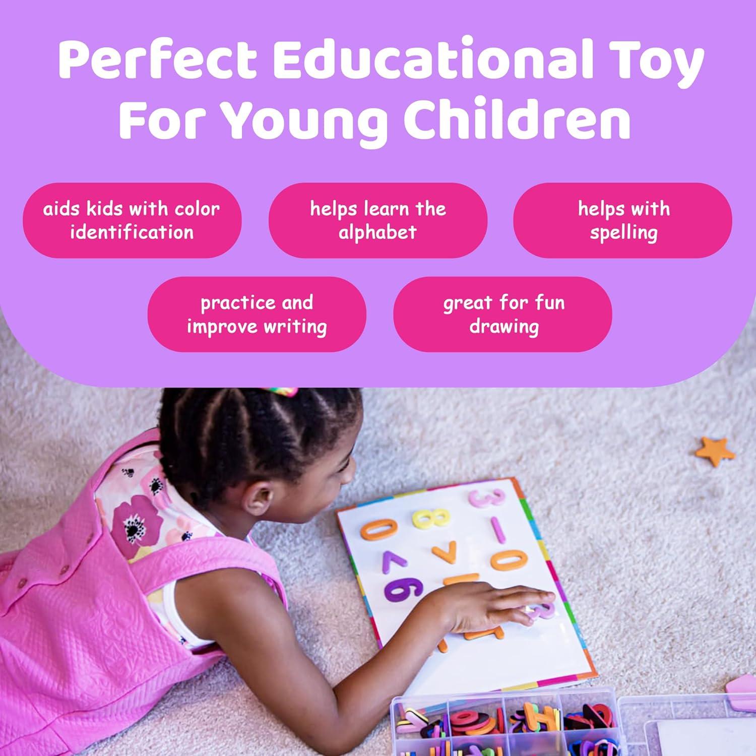 Letras y Números Magnéticos Kiddies' Stage - 274 Piezas