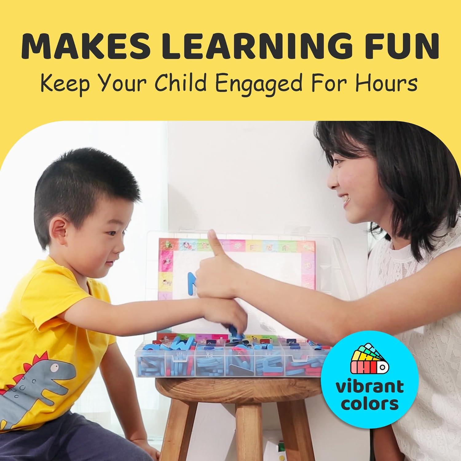 Letras y Números Magnéticos Kiddies' Stage - 274 Piezas