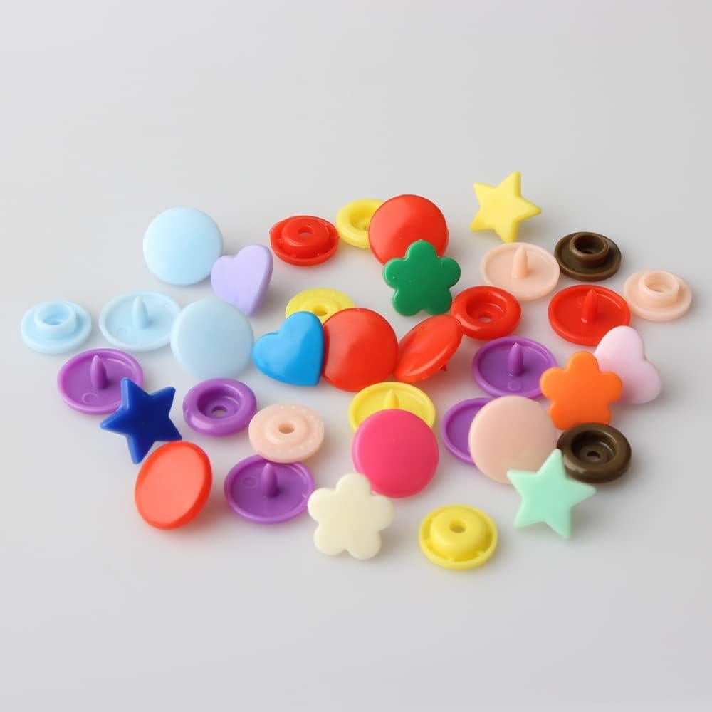 Kit de Botones a Presión YUSBUTON 473 Piezas para Costura