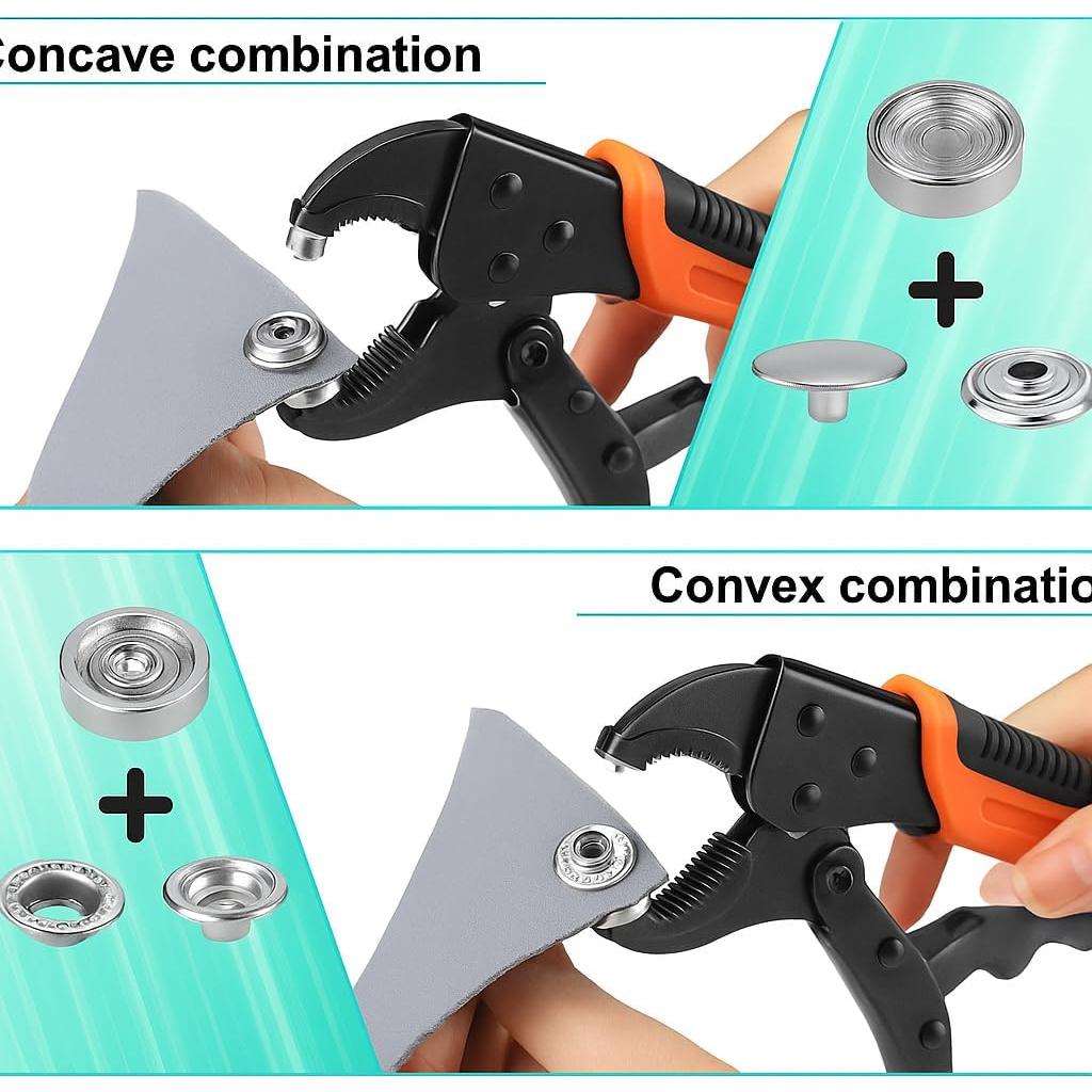 Kit de Broches de Acero Inoxidable TFORESTER 210PCS Amarillo