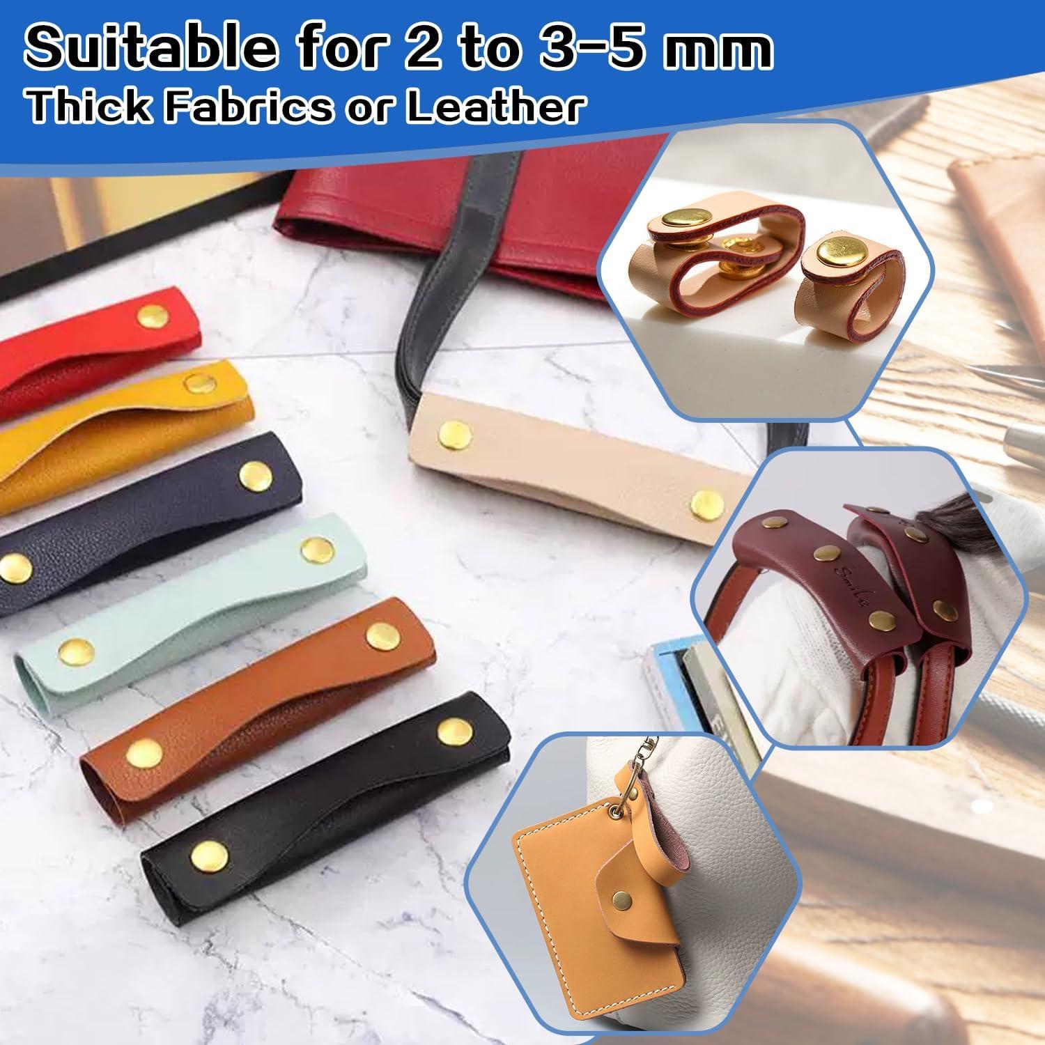 Kit de Broches a Presión XRIHSNAVI 506 Pcs 15mm Acero Inoxidable