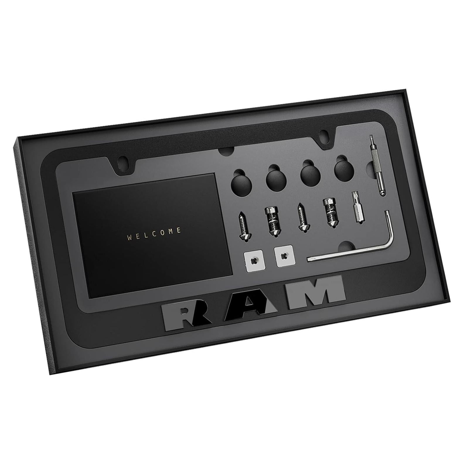 Marco de Placa de Licencia JDMstyle Negro Universal