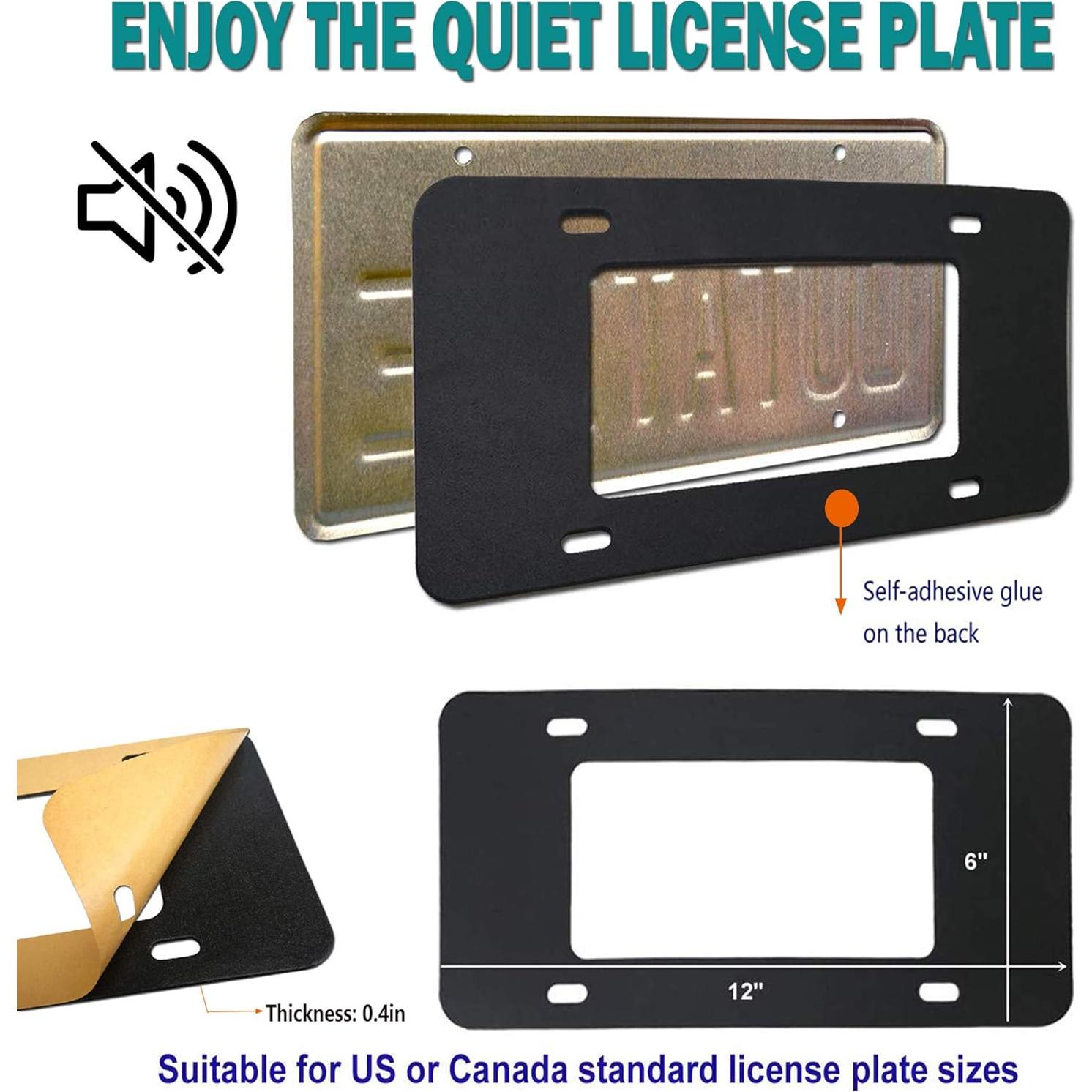 Marco de Placa de Licencia BGGTMO Rosa - Metal Aluminio, 2 Piezas