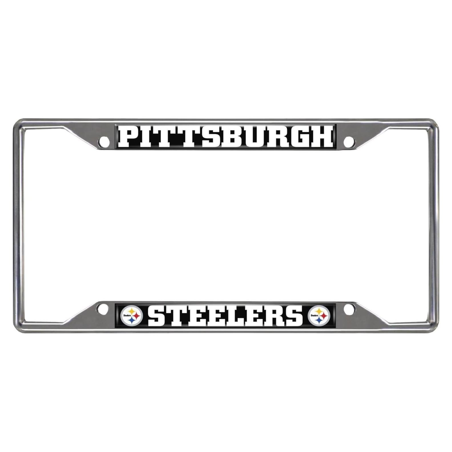 Marco de Placa de Licencia NFL FANMATS Pittsburgh Steelers