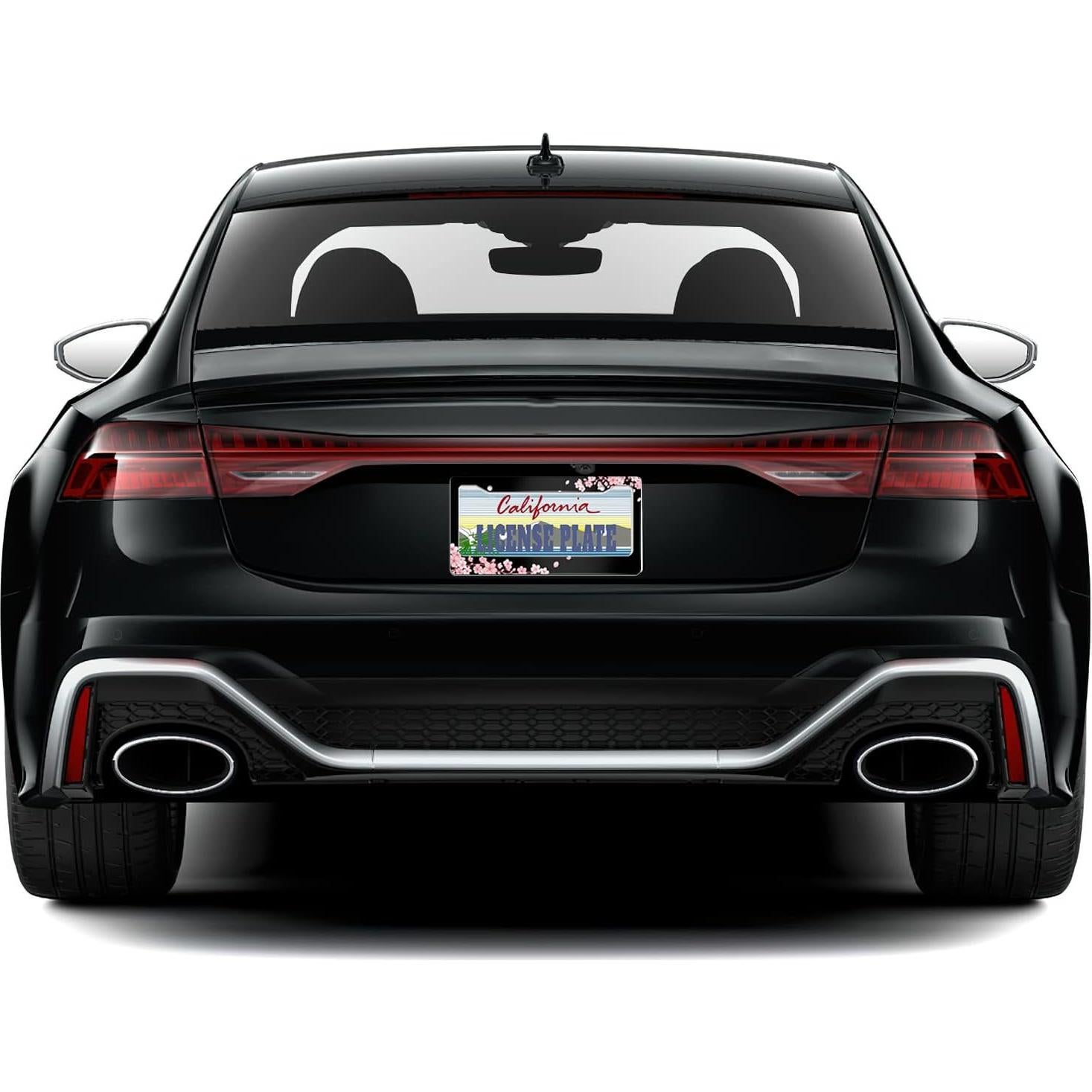 Marco de Placa de Licencia Snowmolle Flor de Cerezo 30.5x15.2cm