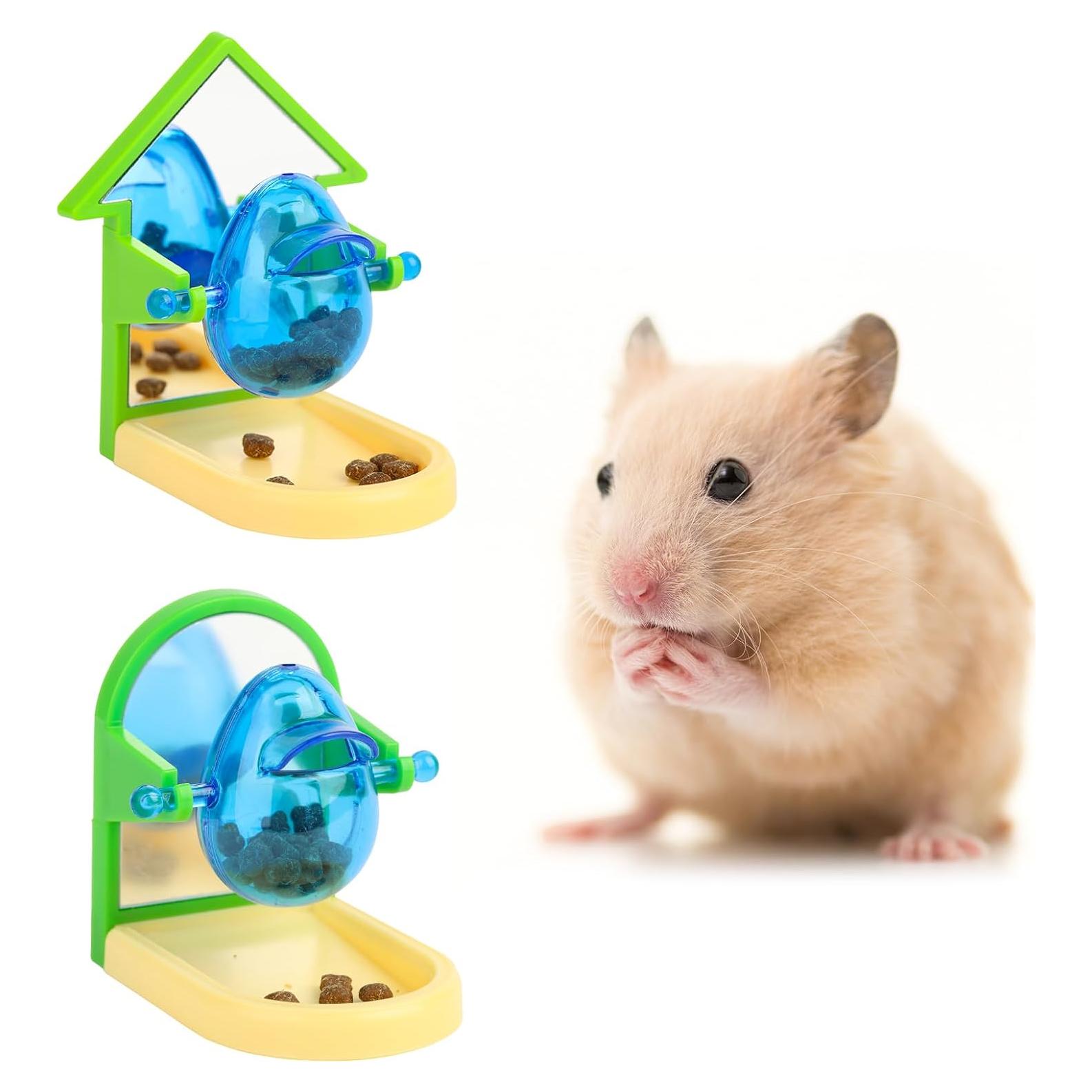 2PCS Juguetes de Forrajeo para Ratas Aiieim - Enriquecimiento Inteligente