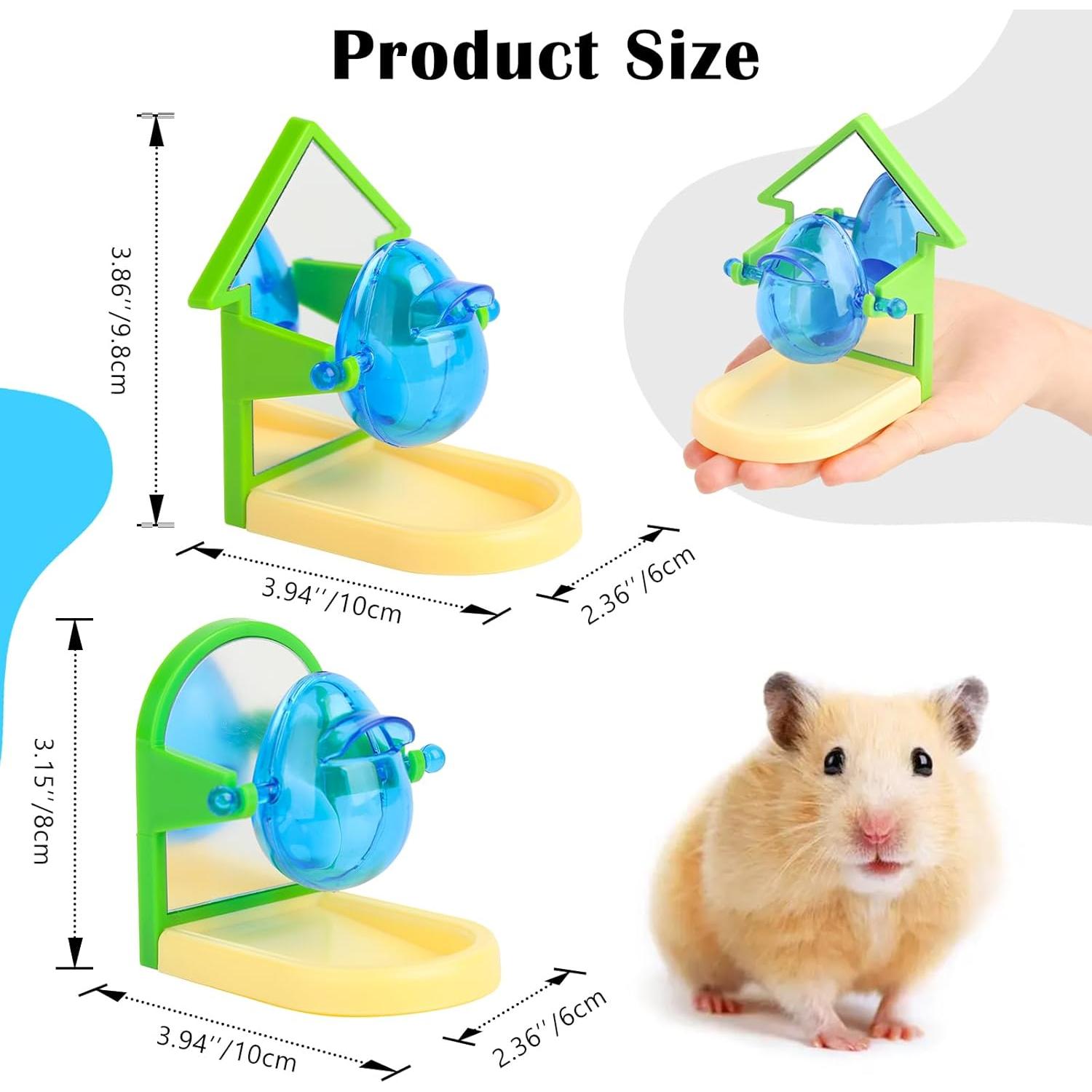 2PCS Juguetes de Forrajeo para Ratas Aiieim - Enriquecimiento Inteligente