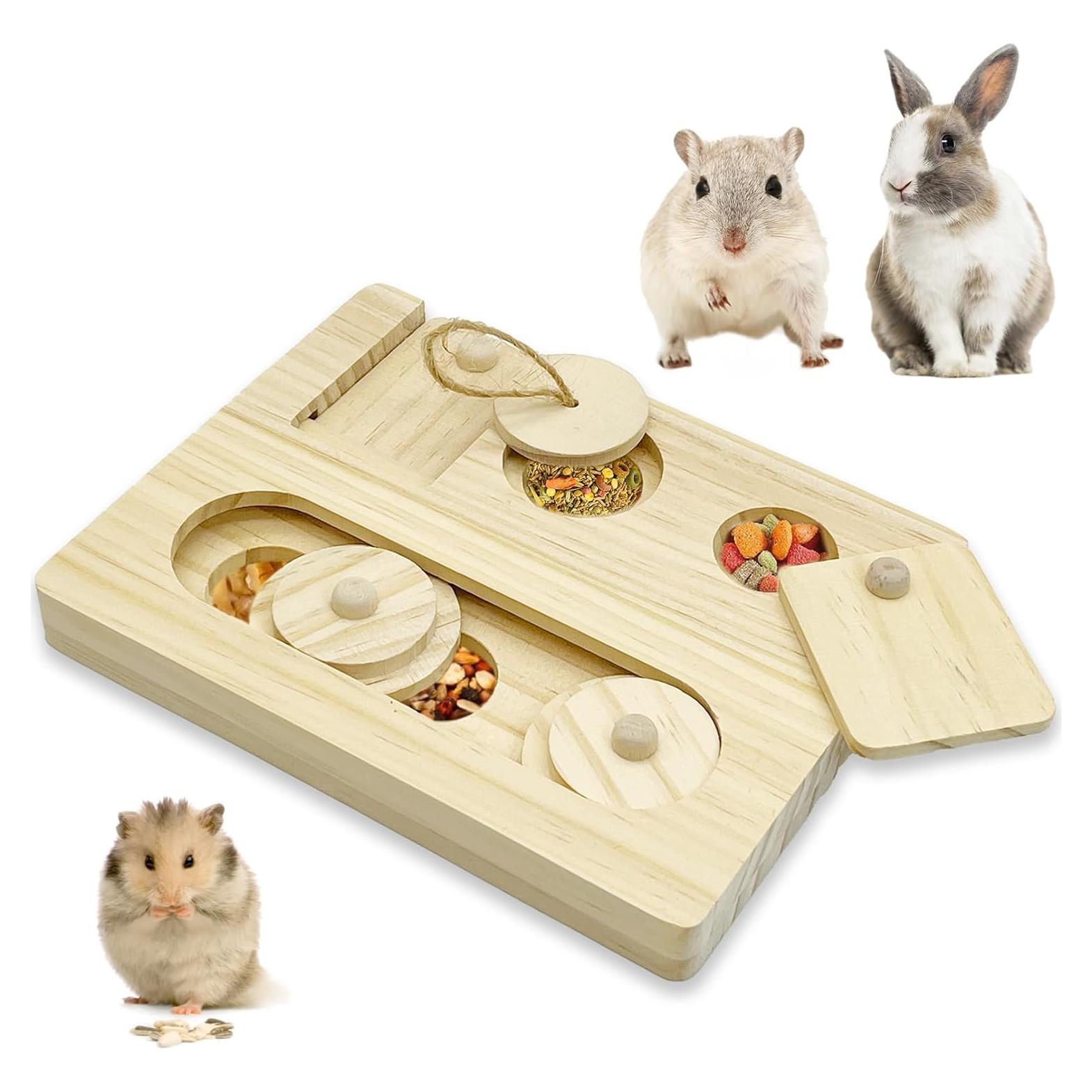 Juguete de Forrajeo para Conejos Hamiledyi Sniff n' Snack 17.5x13.5 cm