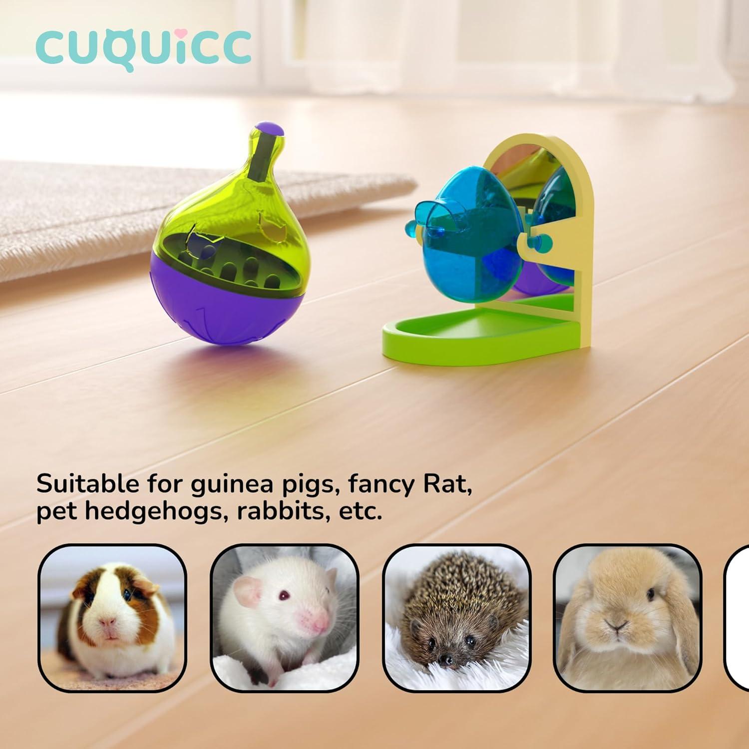 Juego de forrajeo para ratas CUQUICC - 2 juguetes interactivos