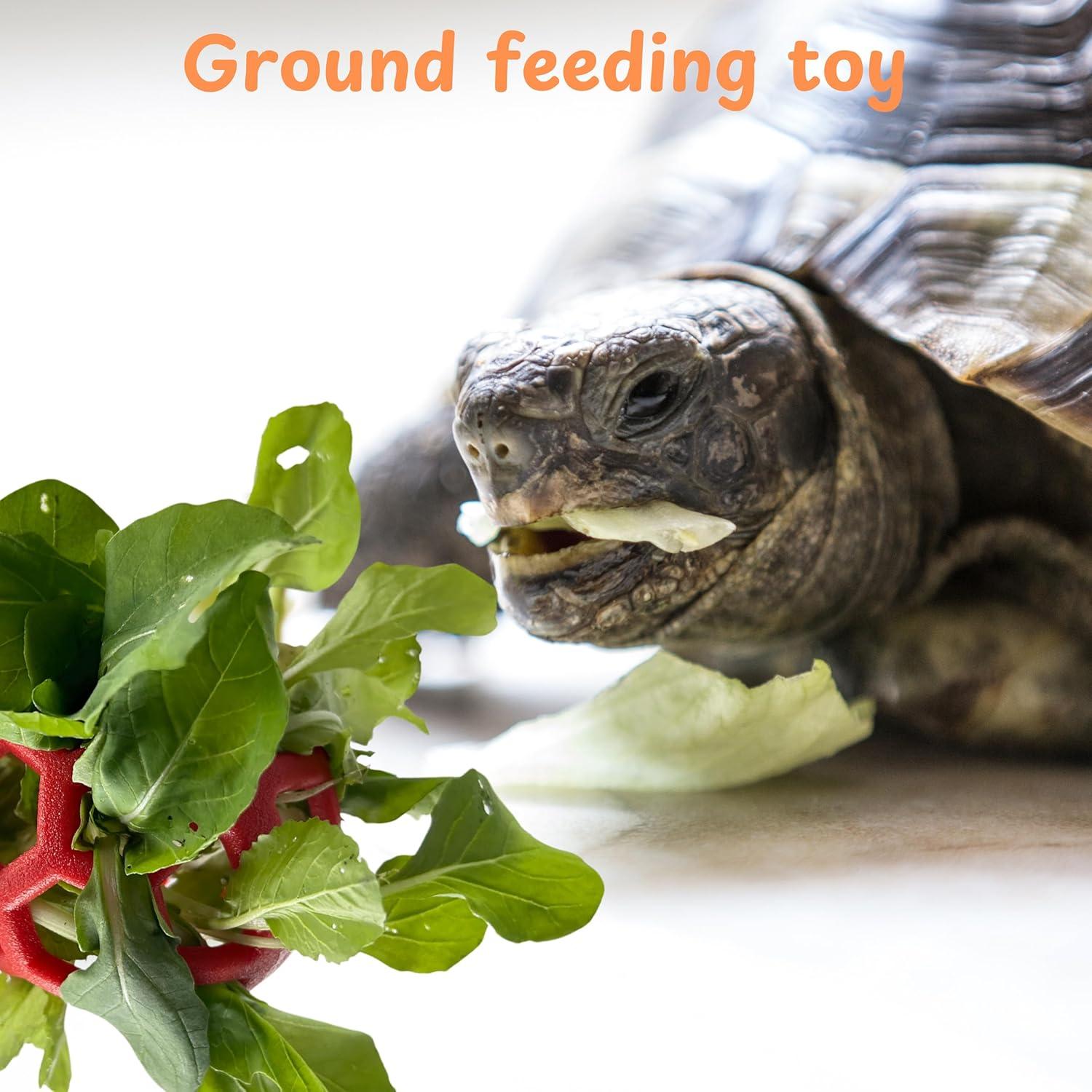 Bola de Alimentación para Tortugas Homedy Roja 9 cm