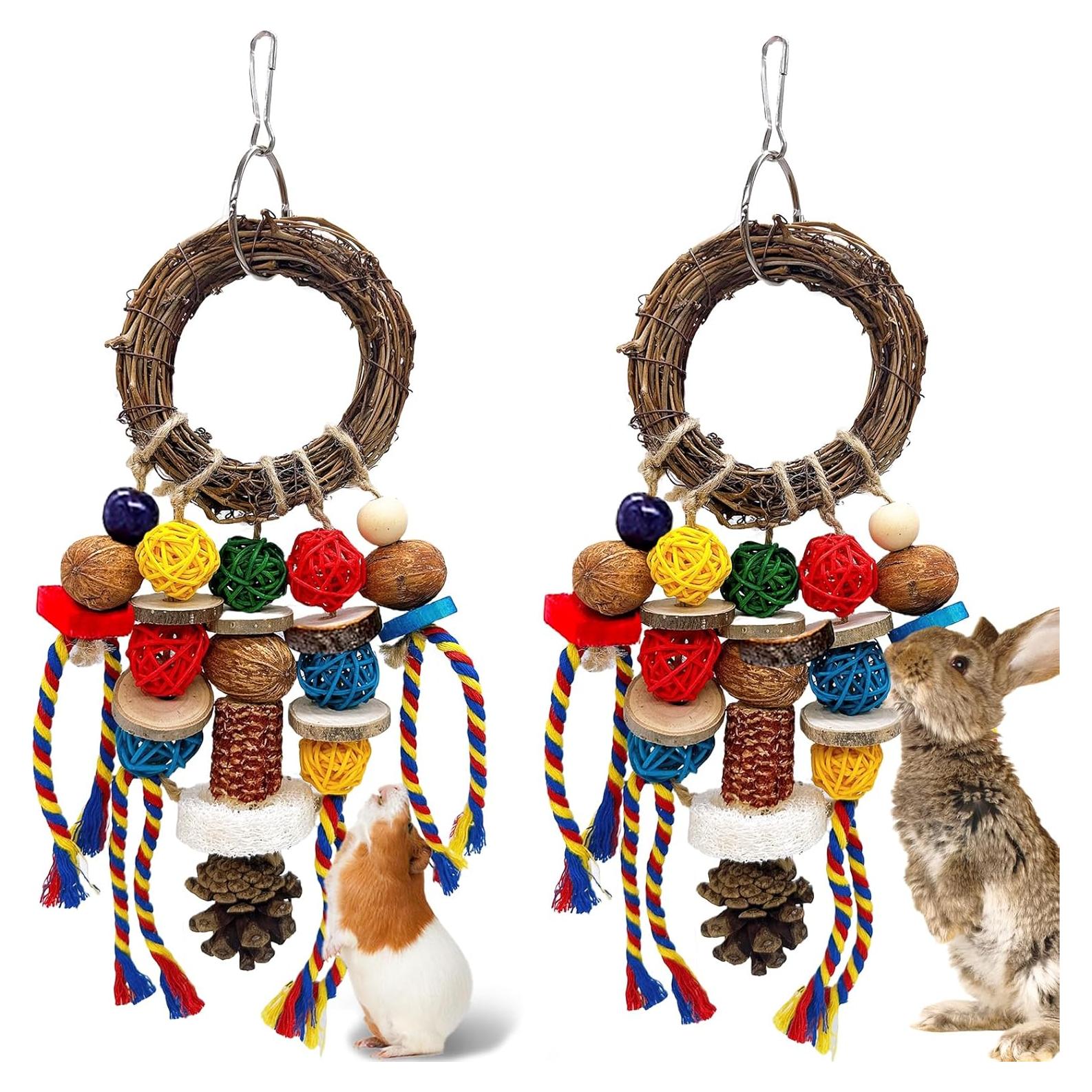 Juguetes Masticables para Roedores Acsist 2PCS Naturales