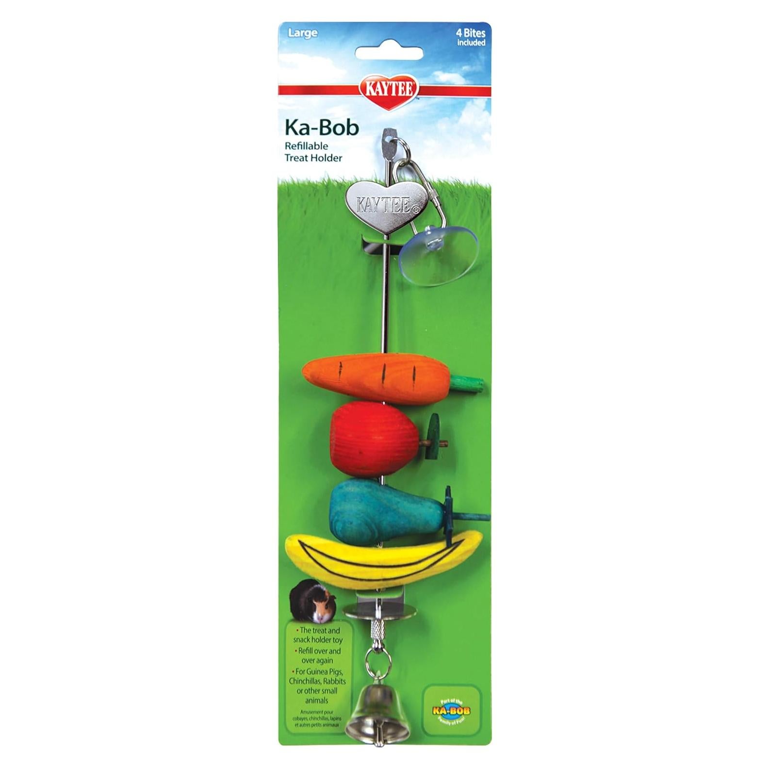 Dispensador de Masticables Kaytee Ka-Bob Grande 9.5x31.1cm