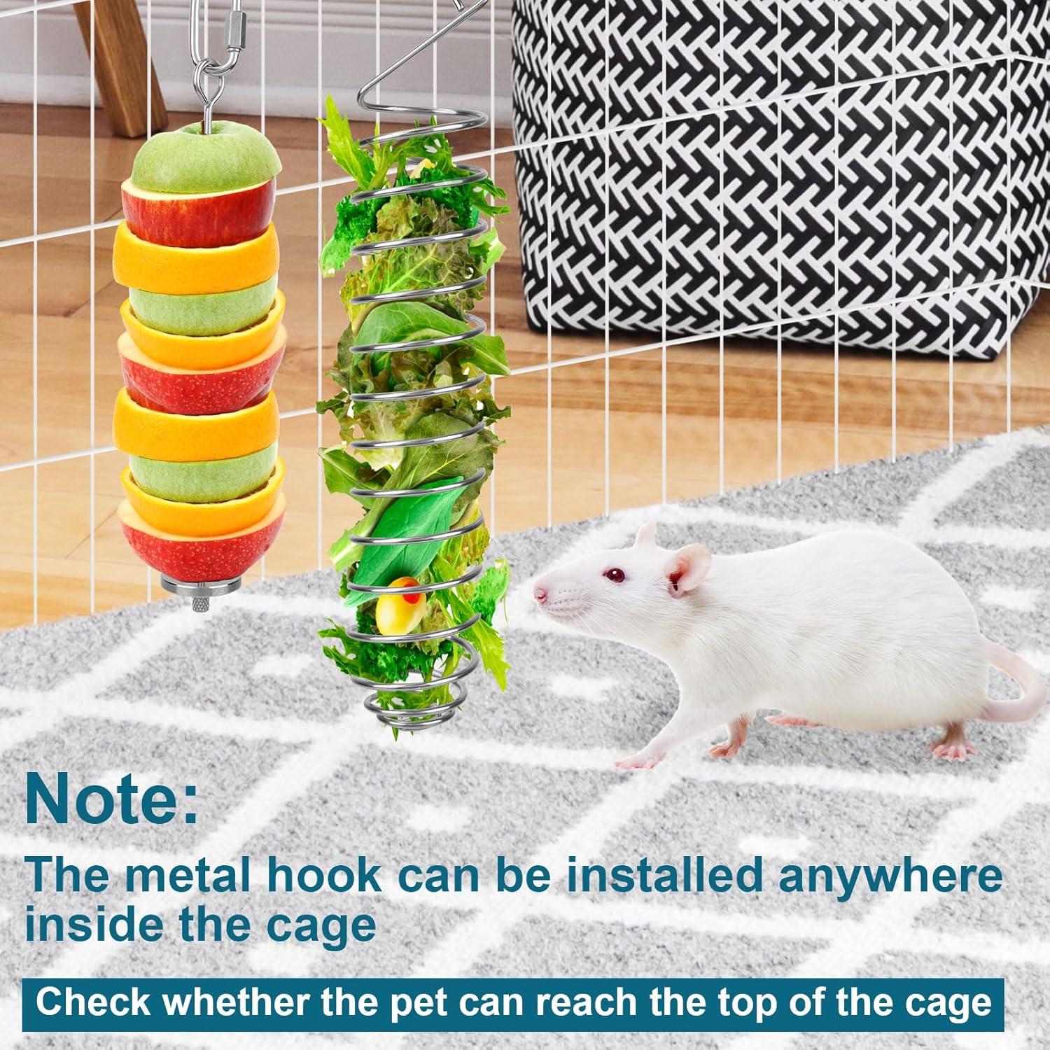 2 Piezas Juguetes de Enriquecimiento para Ratas BOXOB