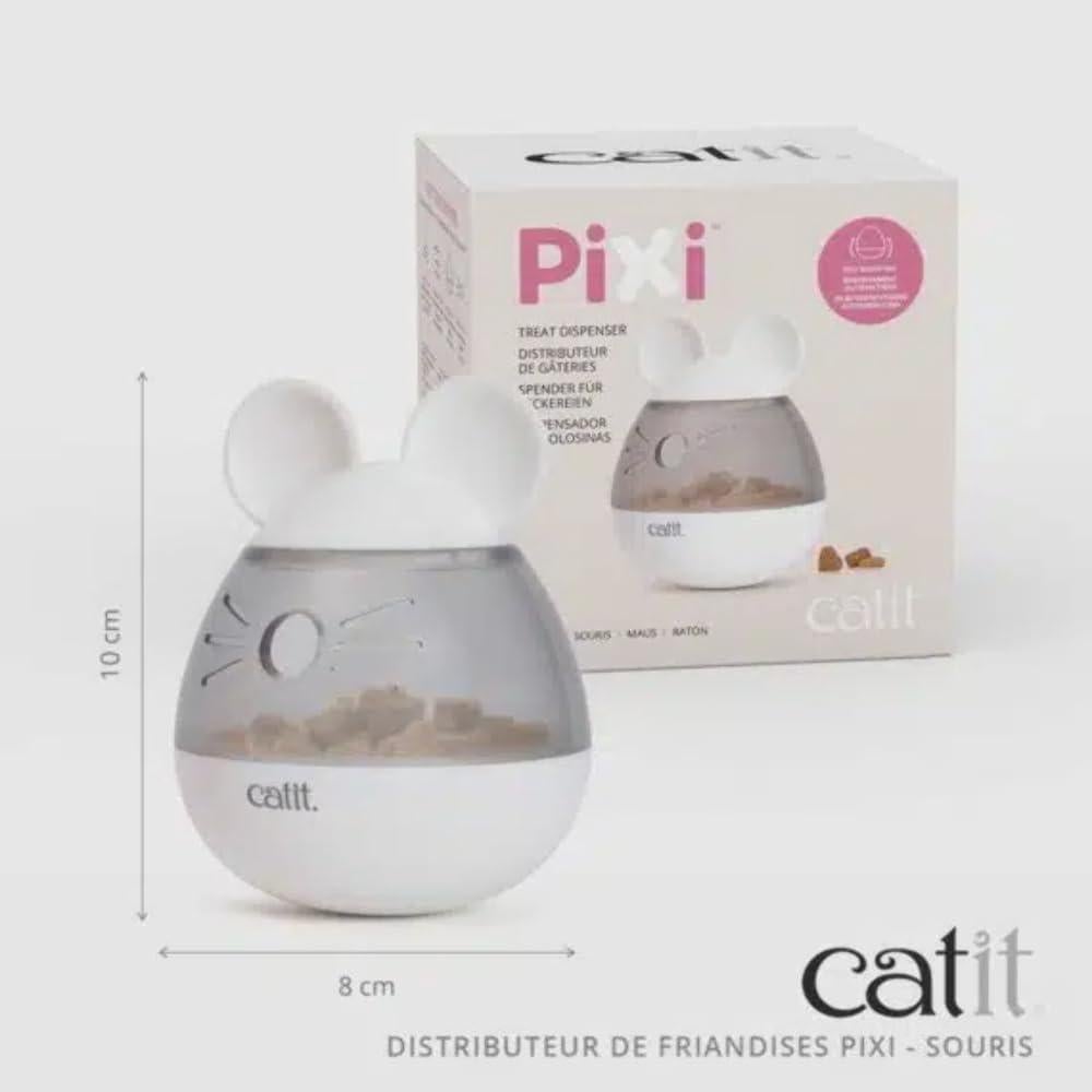 Dispensador de Golosinas Catit PIXI para Gatos - Juguete Interactivo