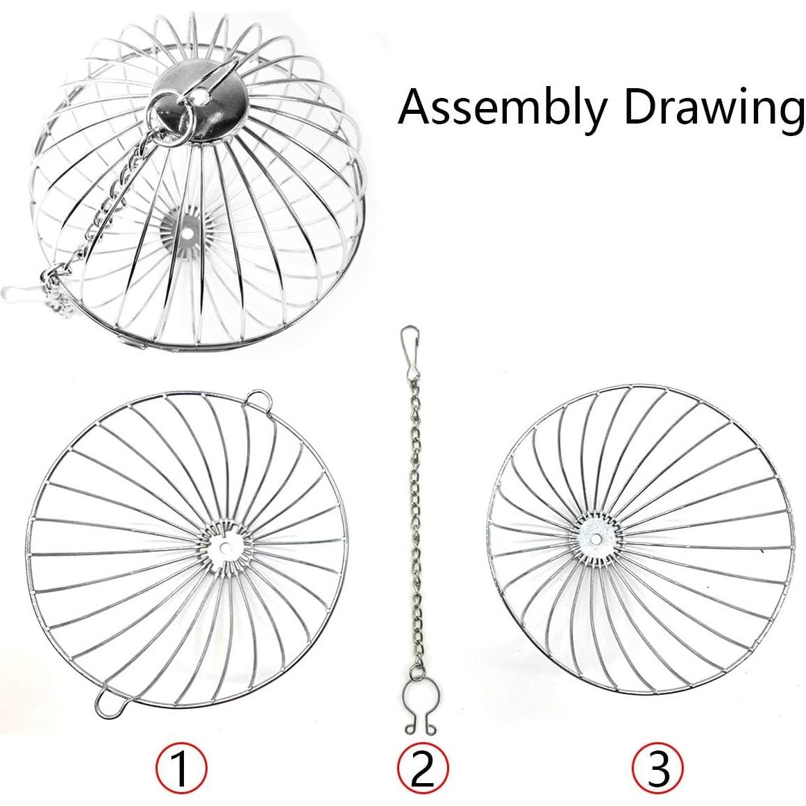 Pelota de Forrajeo para Gallinas Vehomy 13cm con Gancho