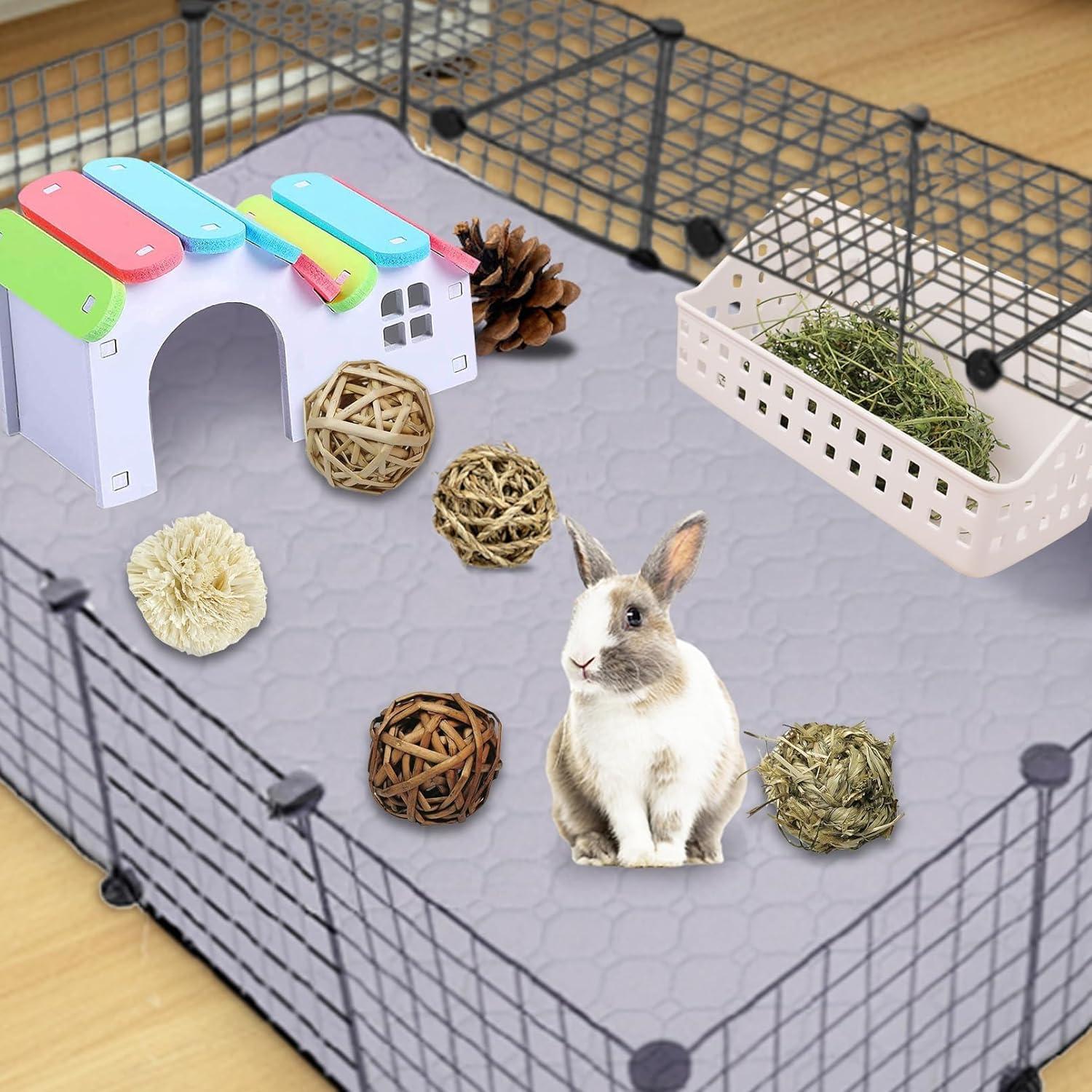 Bolas de Masticar Naturales Kathson para Conejos - 12 Piezas