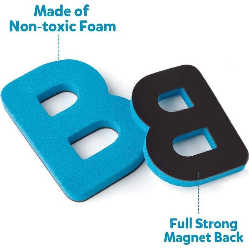 Kit de Letras Magnéticas RASSE 234 Piezas Alfabeto EVA