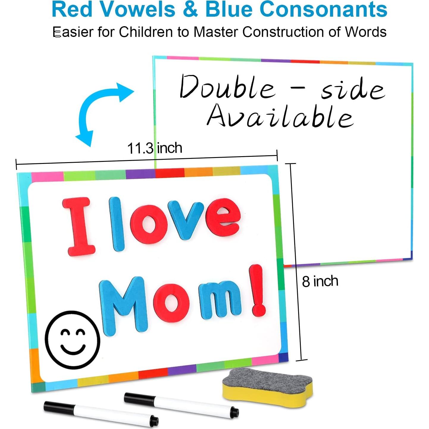 Kit de Letras Magnéticas RASSE 234 Piezas Alfabeto EVA