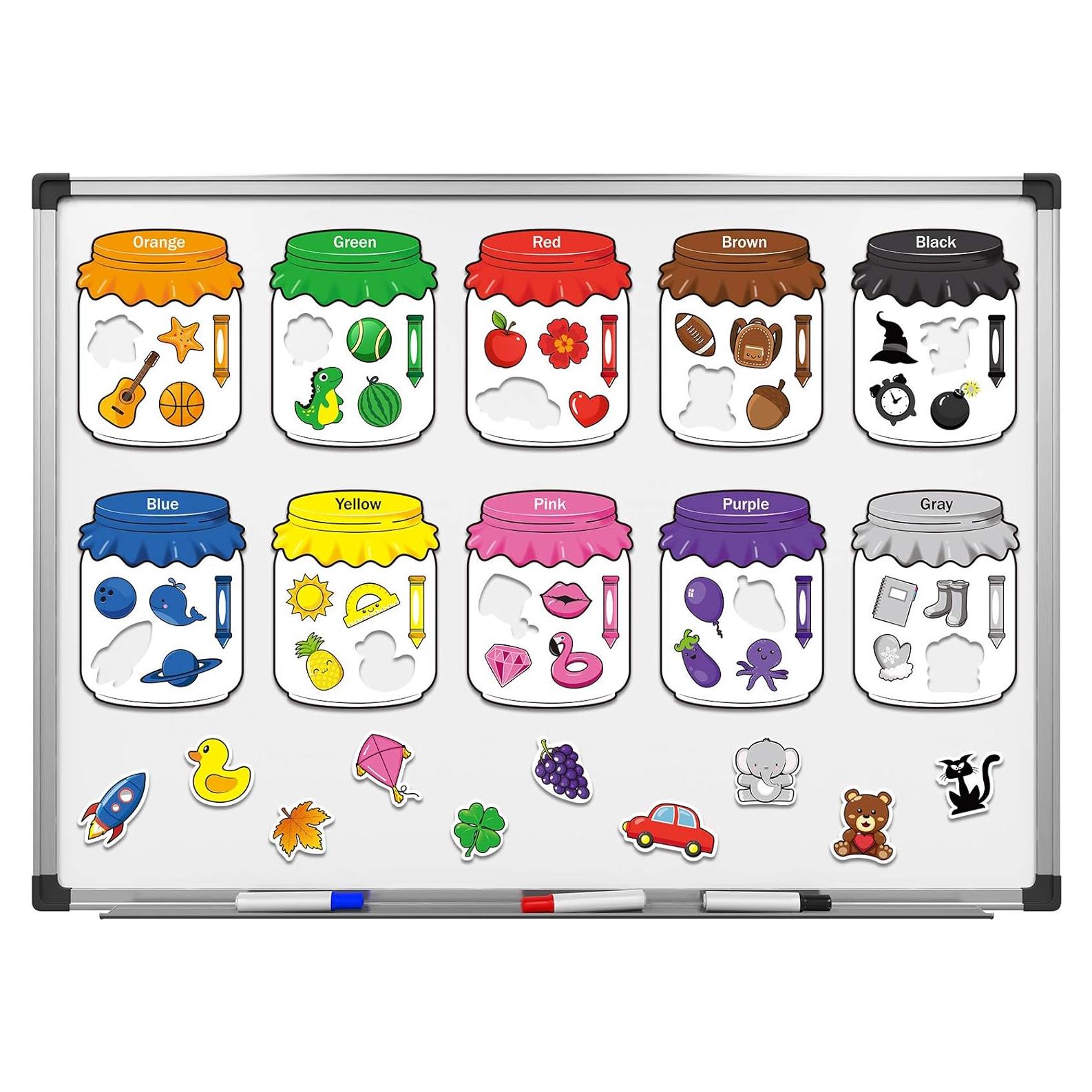 Juego Magnético de Clasificación de Colores Zonon - 10 Piezas