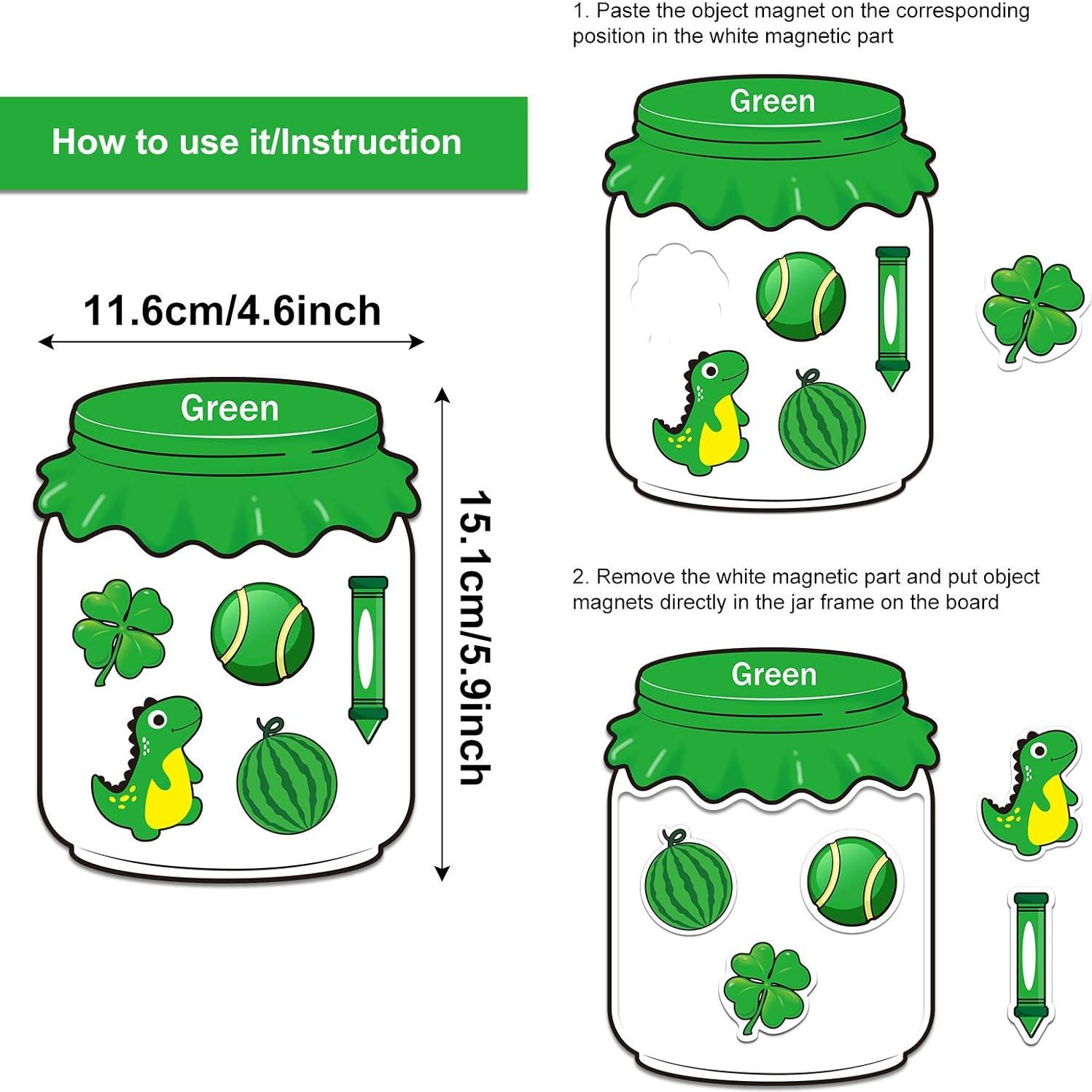 Juego Magnético de Clasificación de Colores Zonon - 10 Piezas