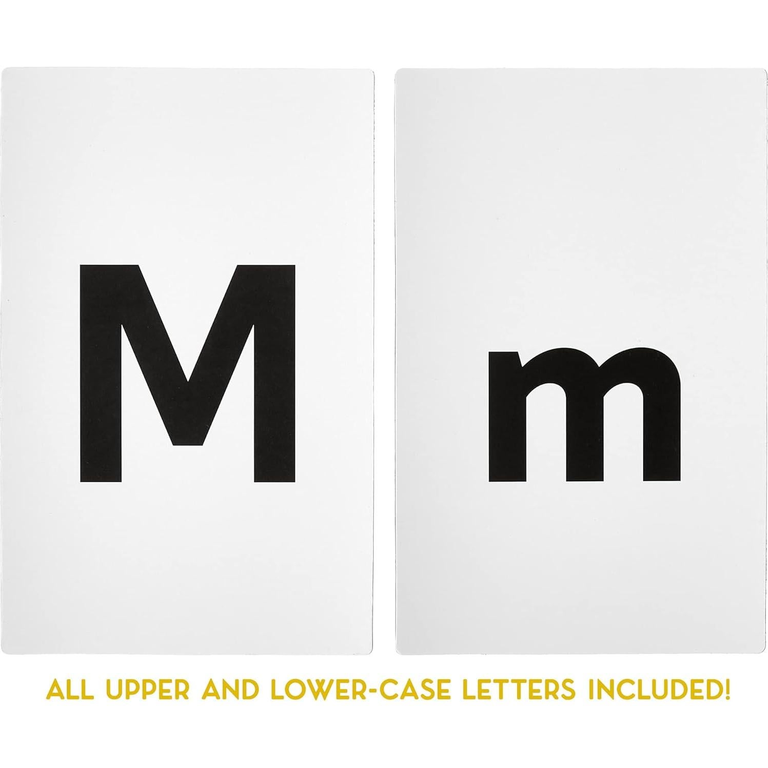 Tarjetas Educativas Magnastars - Alfabeto y Números Magnéticos