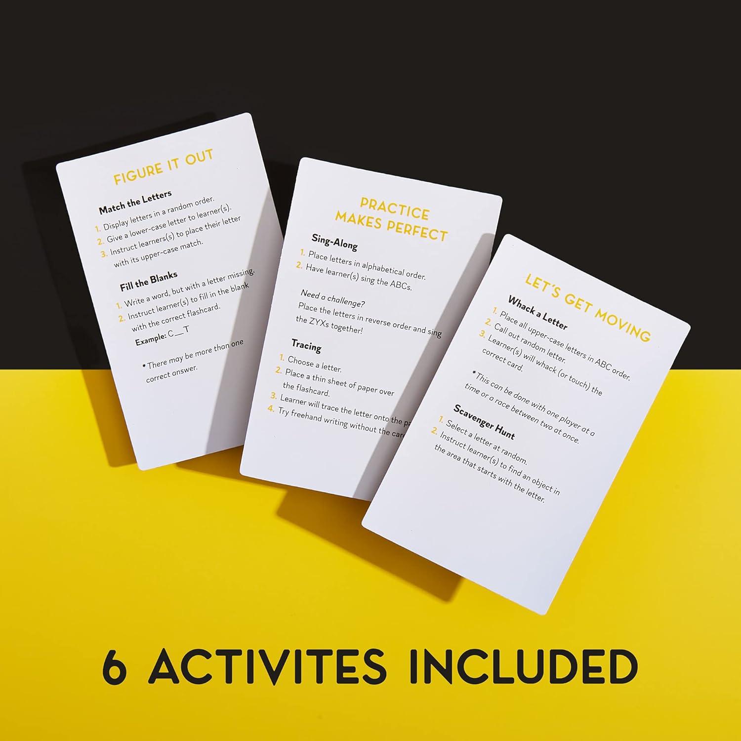 Tarjetas Educativas Magnastars - Alfabeto y Números Magnéticos