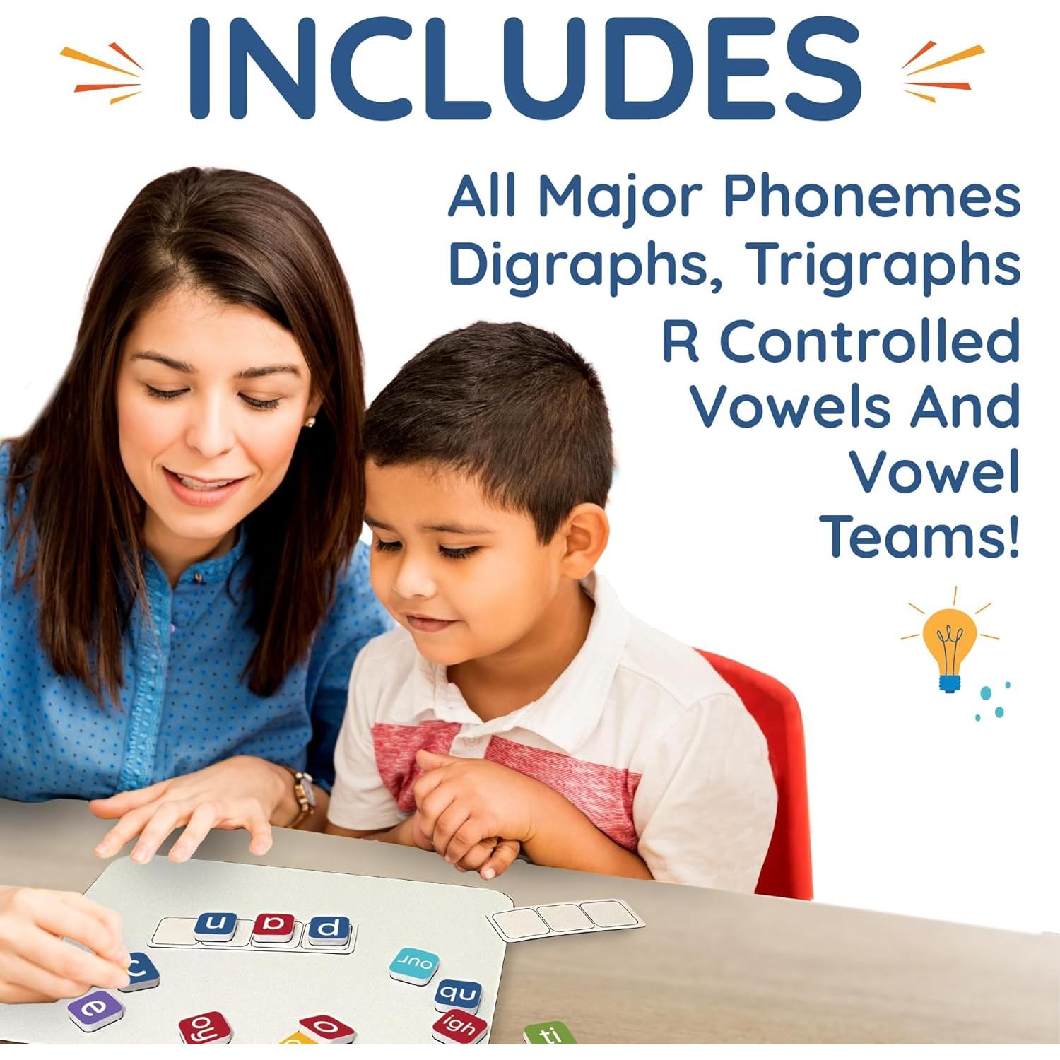 Azulejos de Letras Magnéticos Four Dublee - 109 Piezas