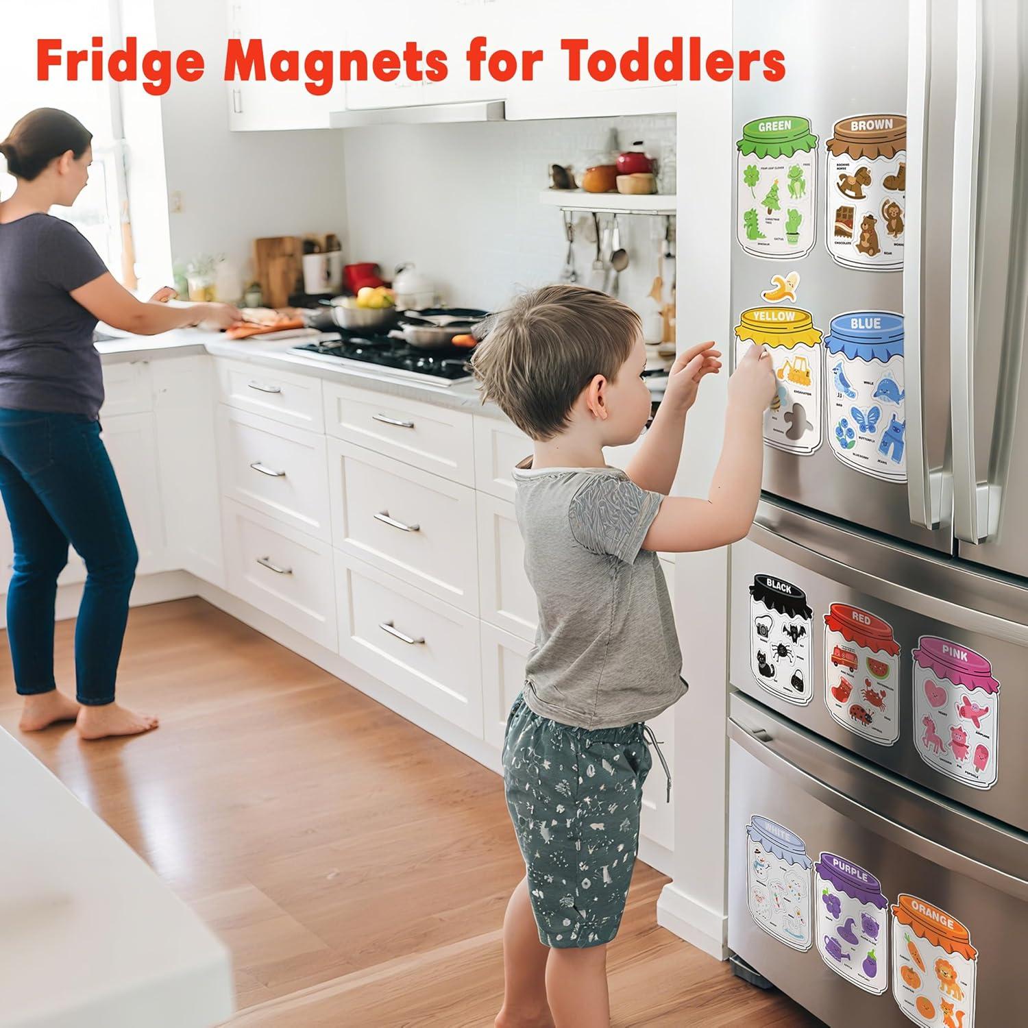 Juego de Clasificación de Colores Magnéticos Creatoy 50 Piezas