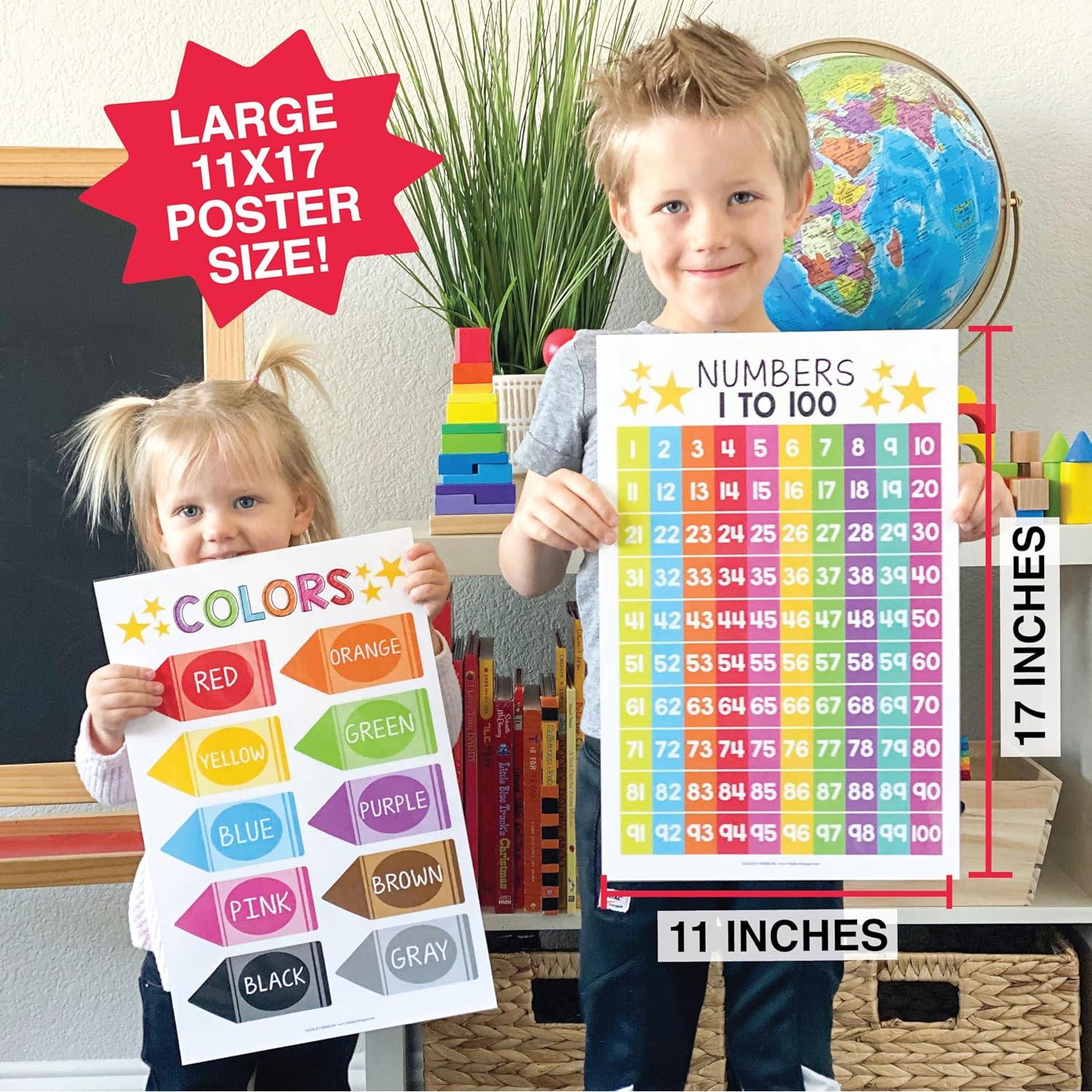Hadley Designs 16 Carteles Educativos para Aula Infantil