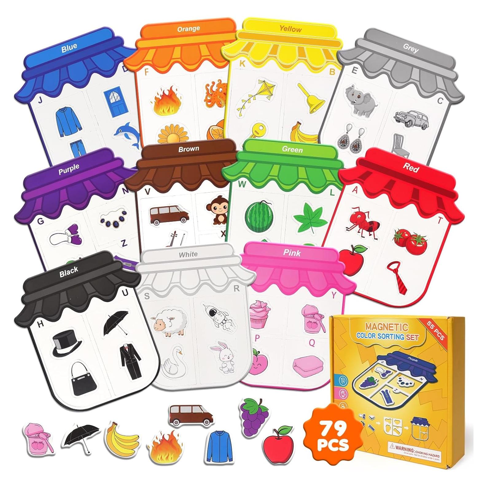 Juego Magnético de Clasificación de Colores NOVEMBER SPRING