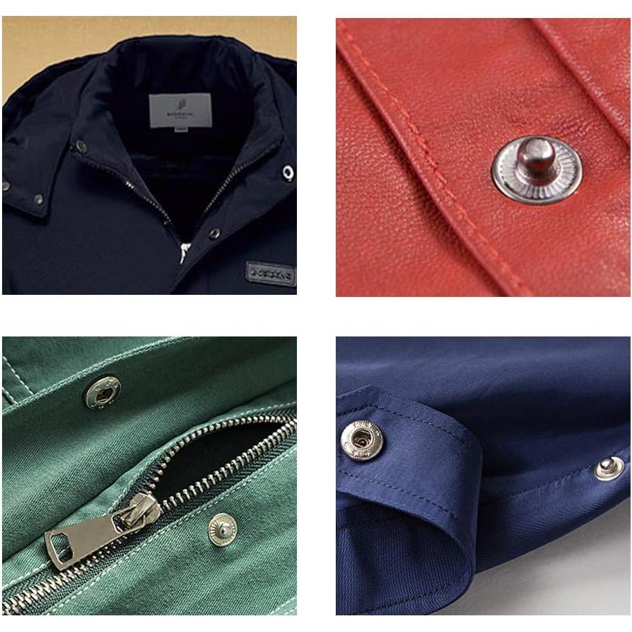 Kit de Broches a Presión Renashed 12 Colores 120 Juegos 12.5mm