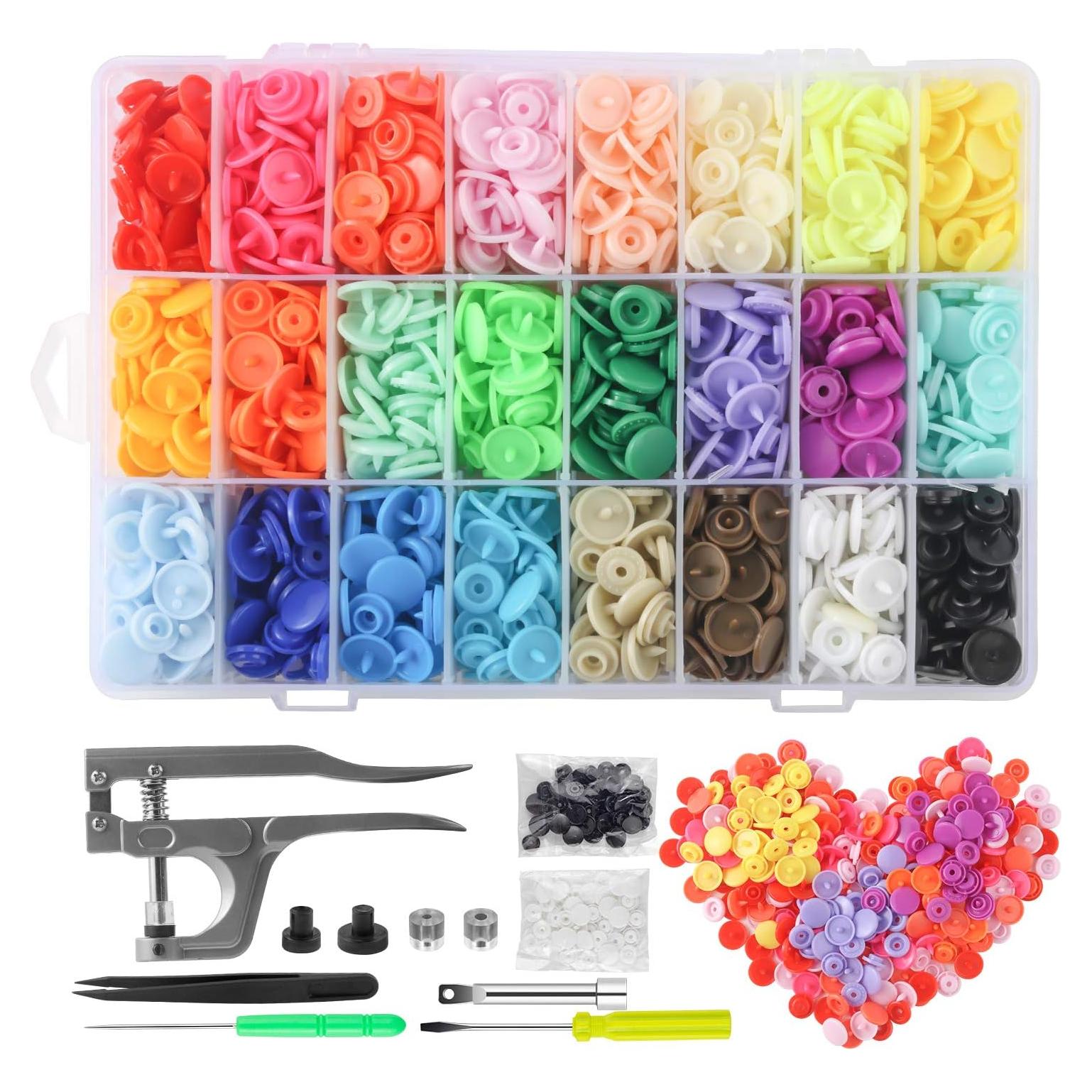 Kit de Sujetadores de Plástico MSDADA con Alicates - 400 Piezas