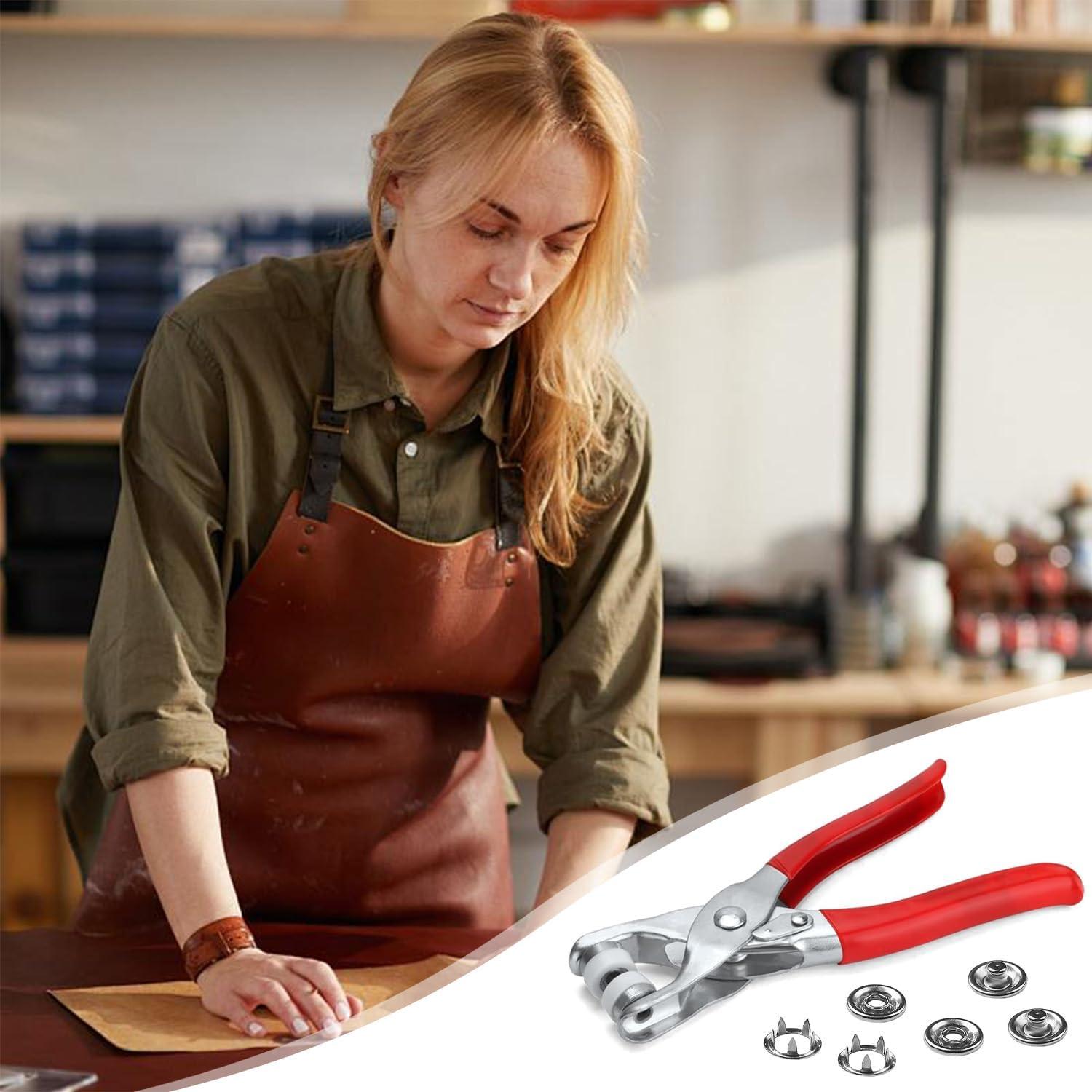 Kit de 200 Broches Metálicos 9.5mm con Herramienta JLNGTHONG