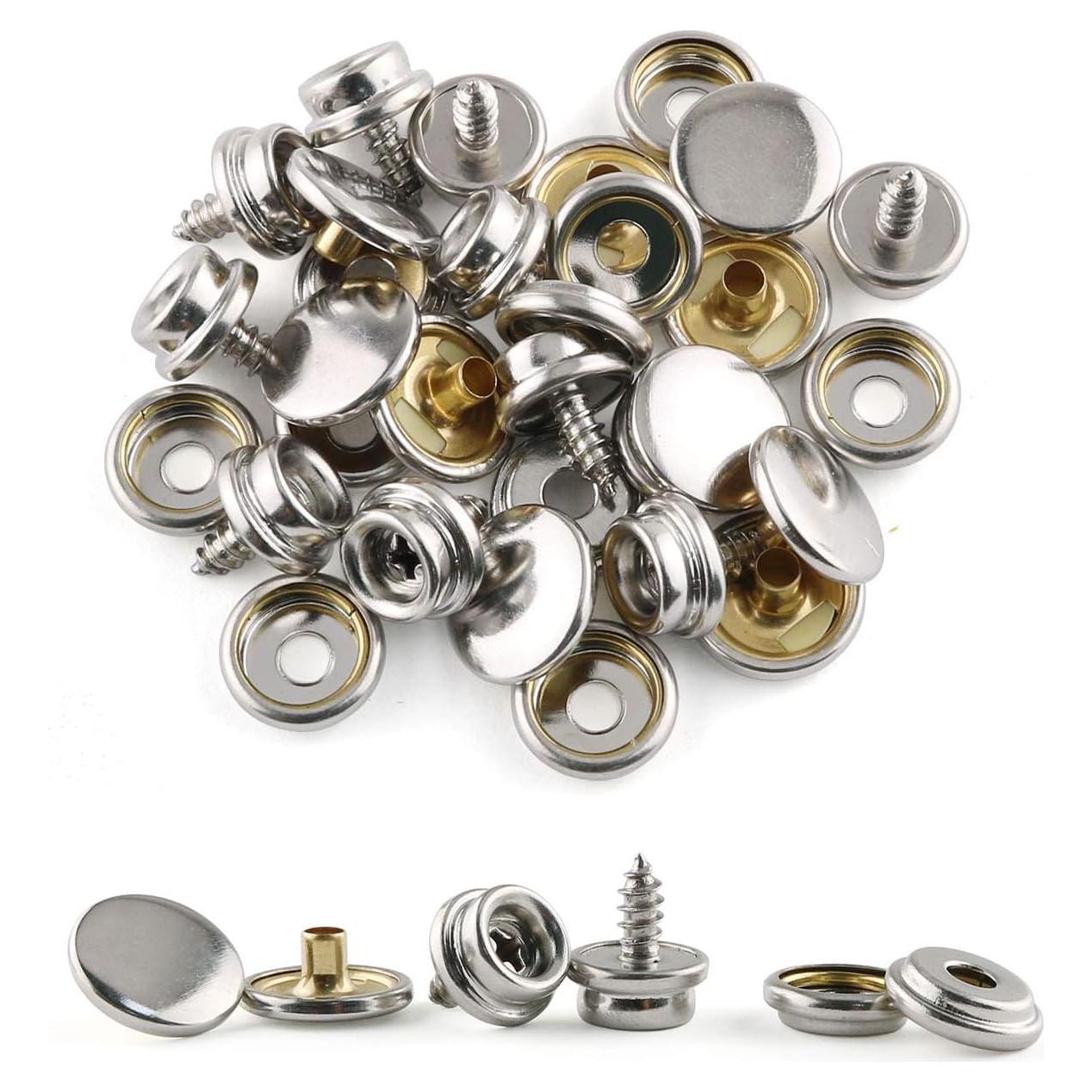 Kit de Botones de Presión E-outstanding para Lona 10 Set