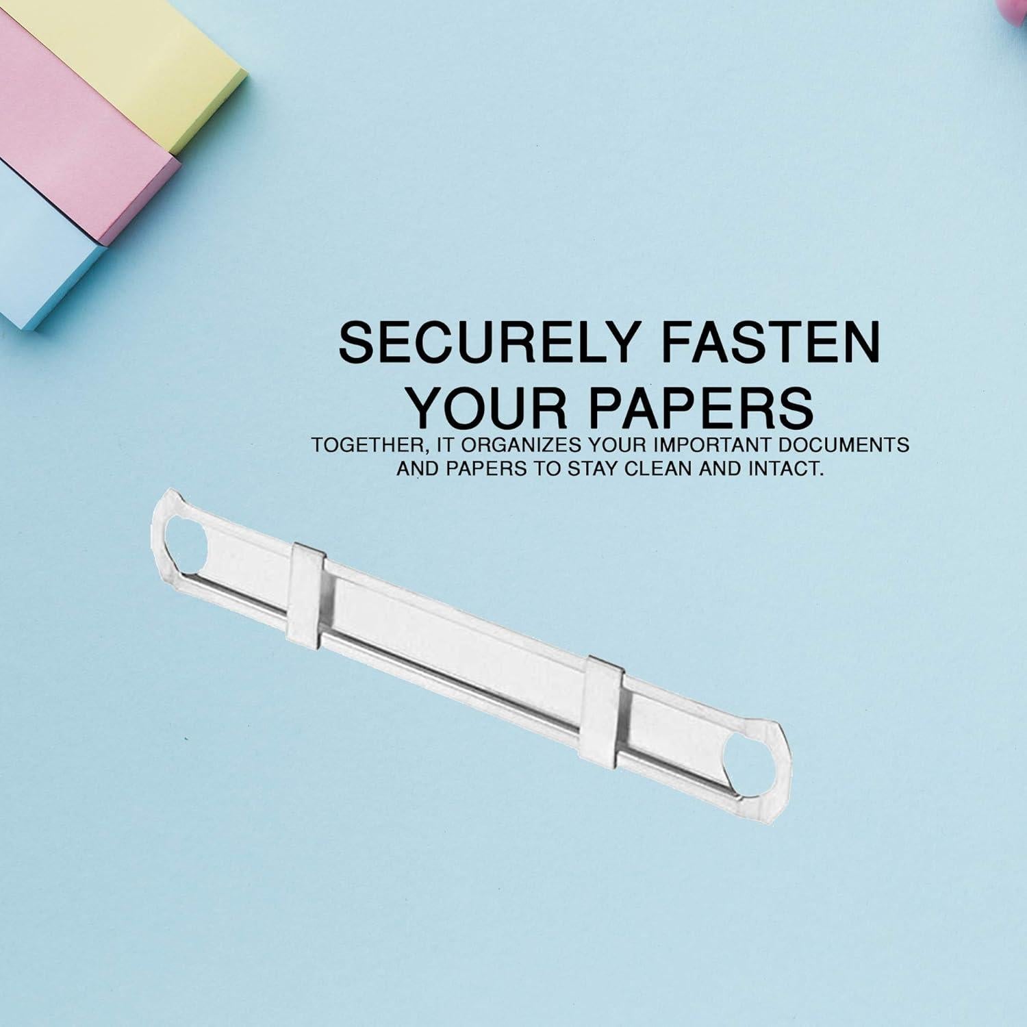 Compresores de Papel Olympx 500 Pcs Acero Plateado 2 Agujeros