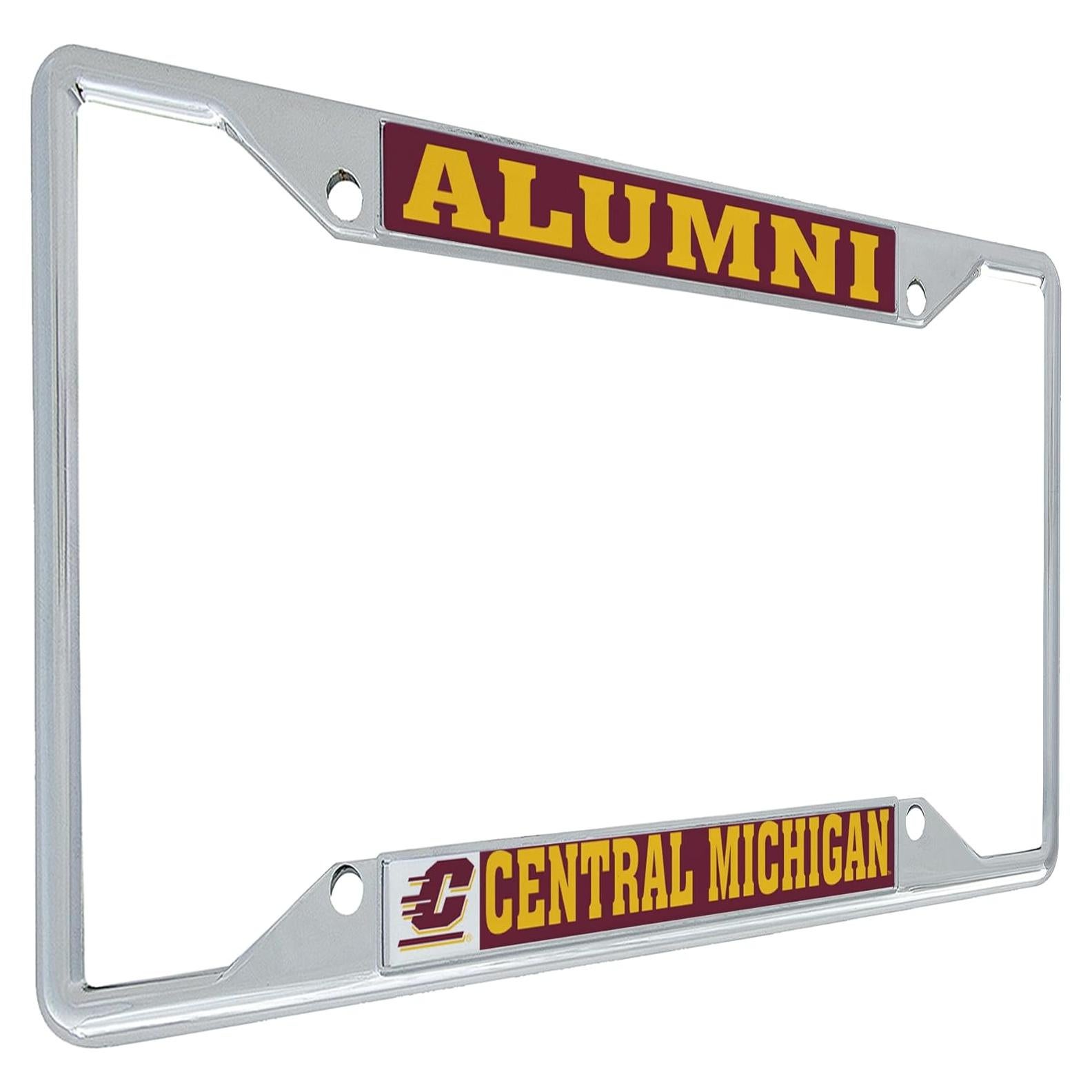 Marco de Placa de Licencia Desert Cactus CMU Chippewas 15.88x31.12cm