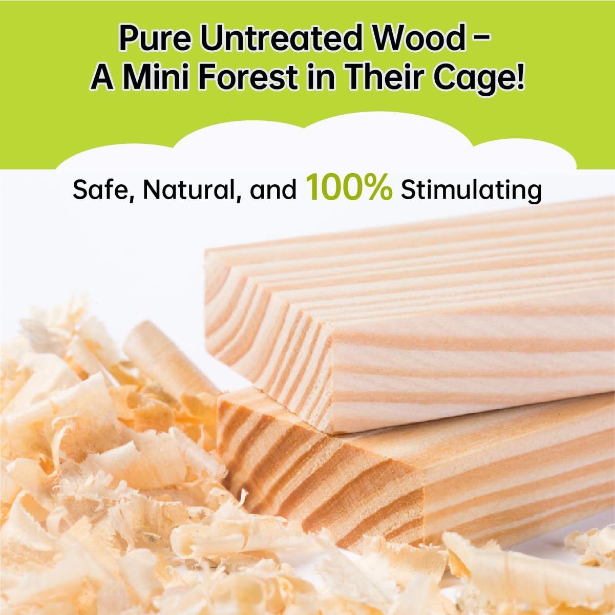 Juguete de Escalada de Madera QYILUARE Mediano para Ratas