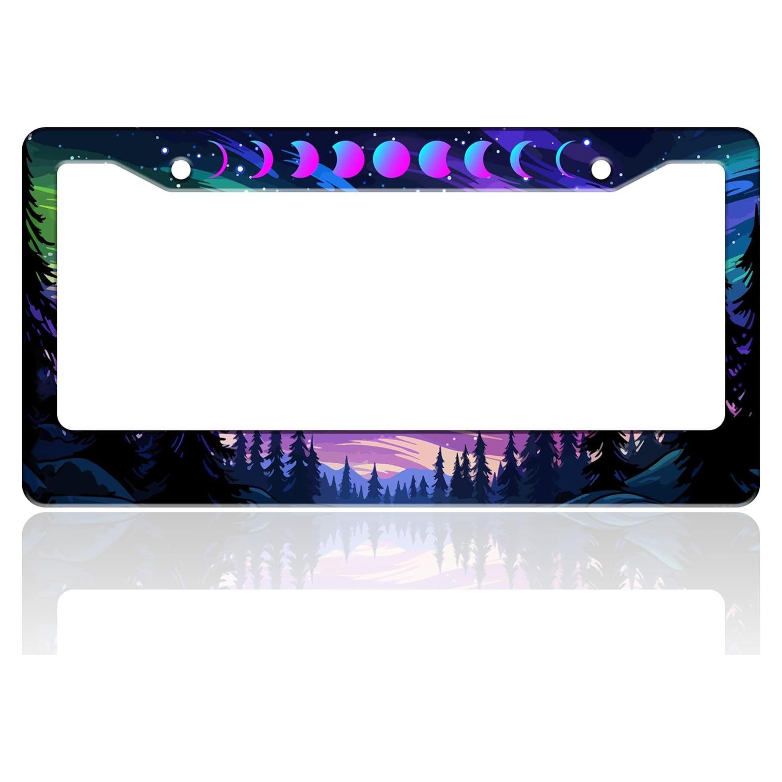 Marco de Placa de Licencia TINALUIN Acero Inoxidable 16x30.9cm