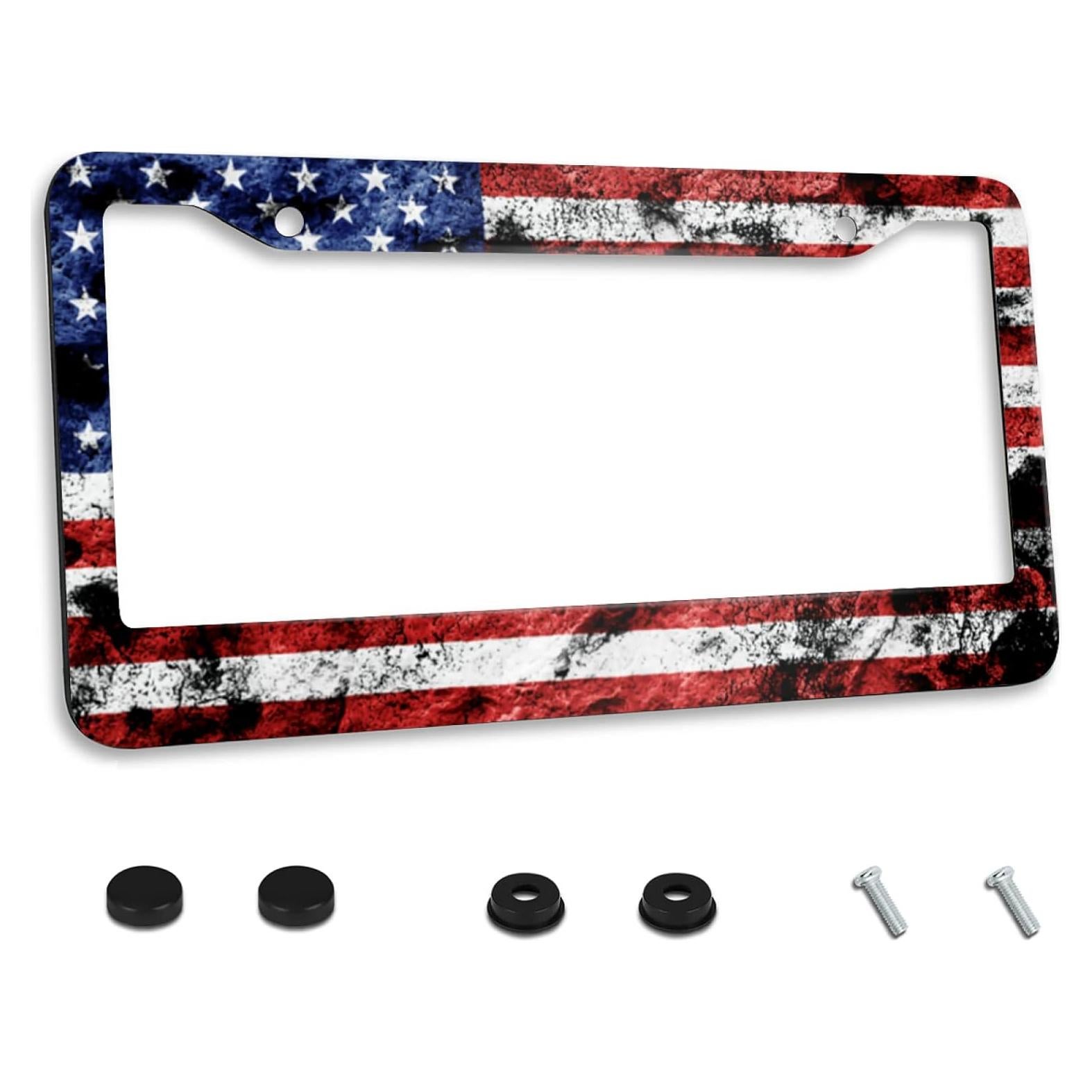 Marco de Placa de Licencia Personalizado Invincibleframe 30.99x16cm