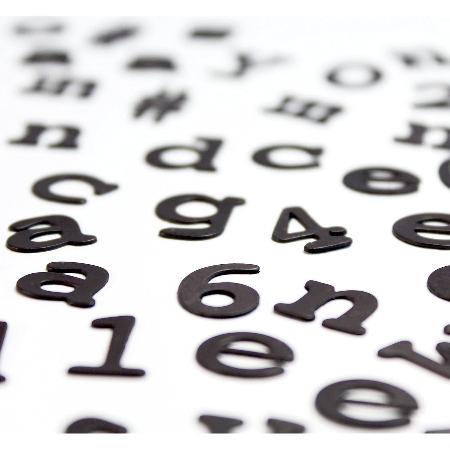 Imán de Nevera Alfabético Suck UK 201 Letras y Símbolos