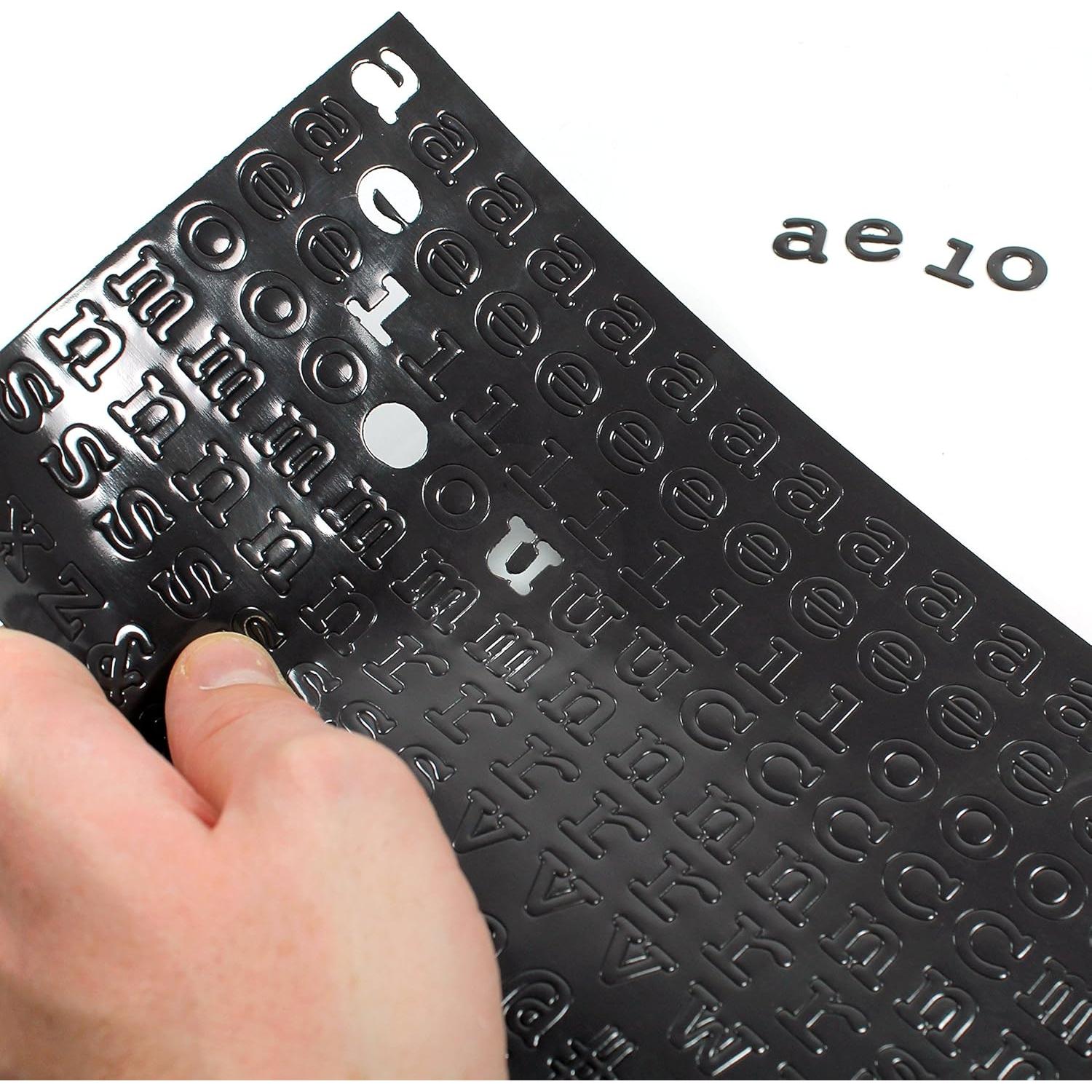 Imán de Nevera Alfabético Suck UK 201 Letras y Símbolos