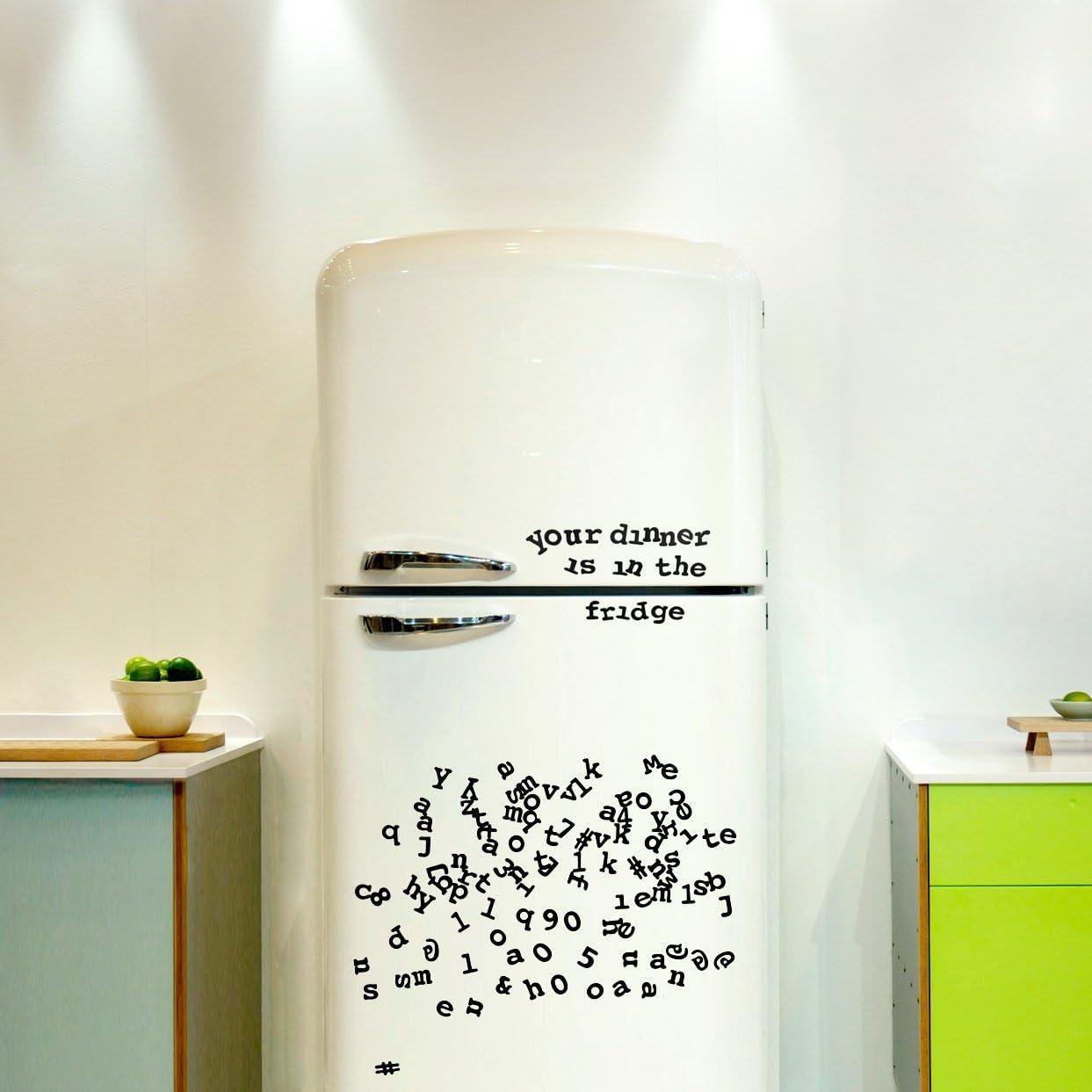 Imán de Nevera Alfabético Suck UK 201 Letras y Símbolos